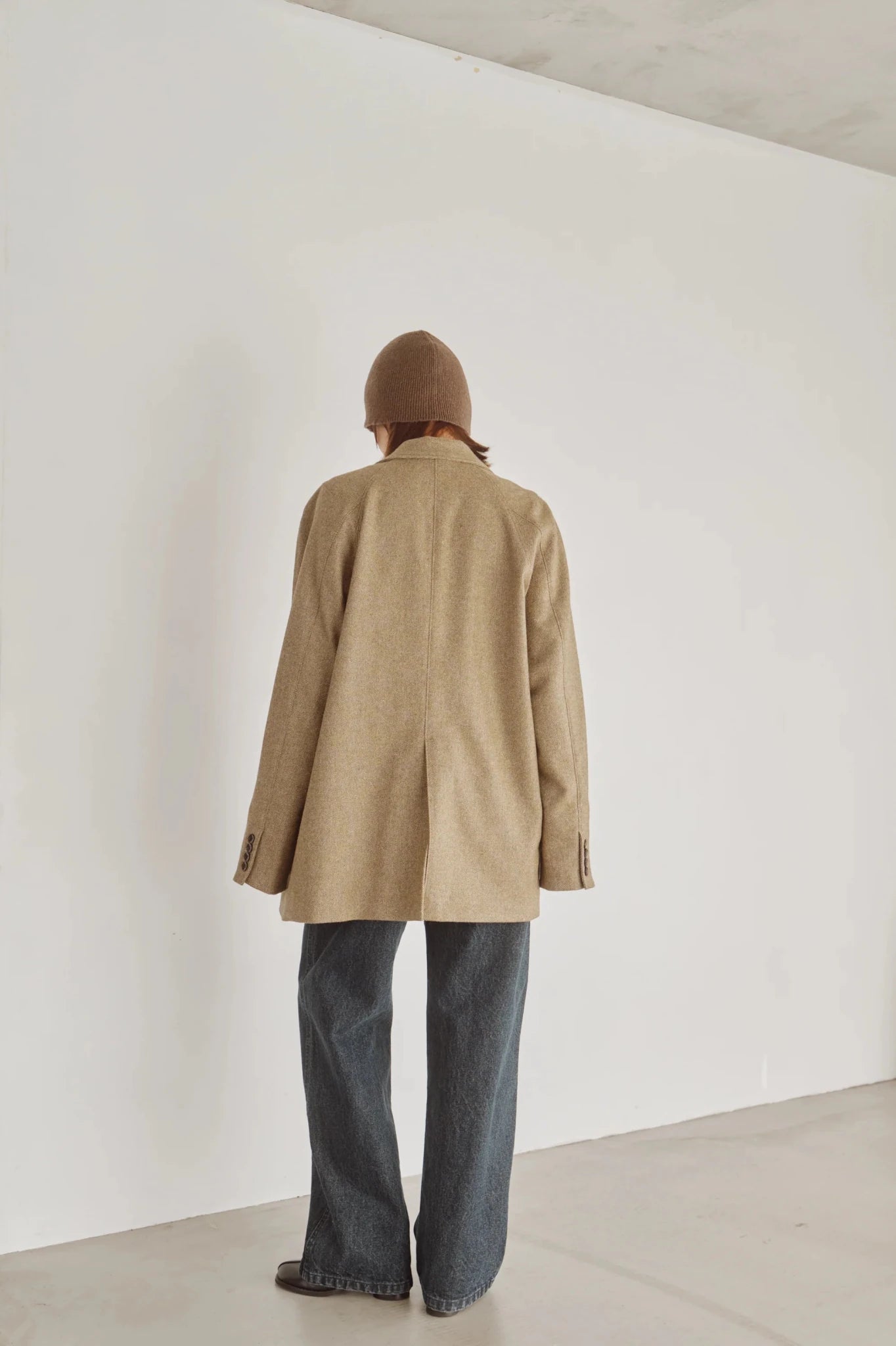 【Hella 2026 FALLWINTER COLLECTION】Design Sleeve Tailored Jacket - Champdelarose