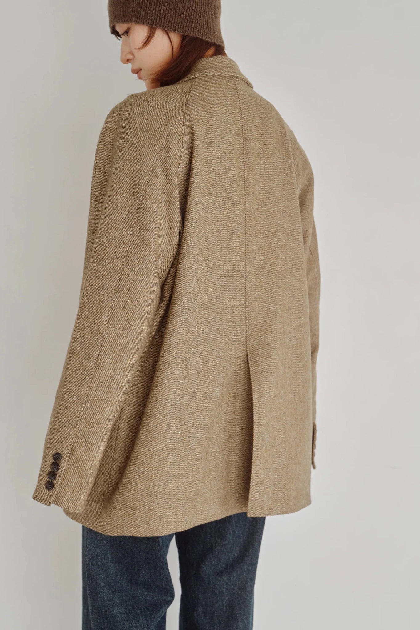 【Hella 2026 FALLWINTER COLLECTION】Design Sleeve Tailored Jacket - Champdelarose