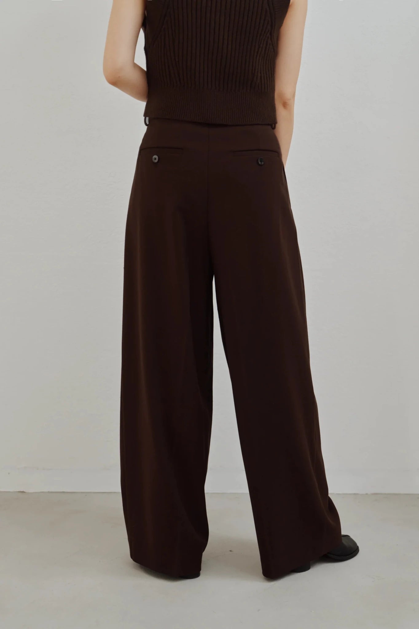 【Hella 2026 FALLWINTER COLLECTION】Double Tuck Twill Pants - Champdelarose