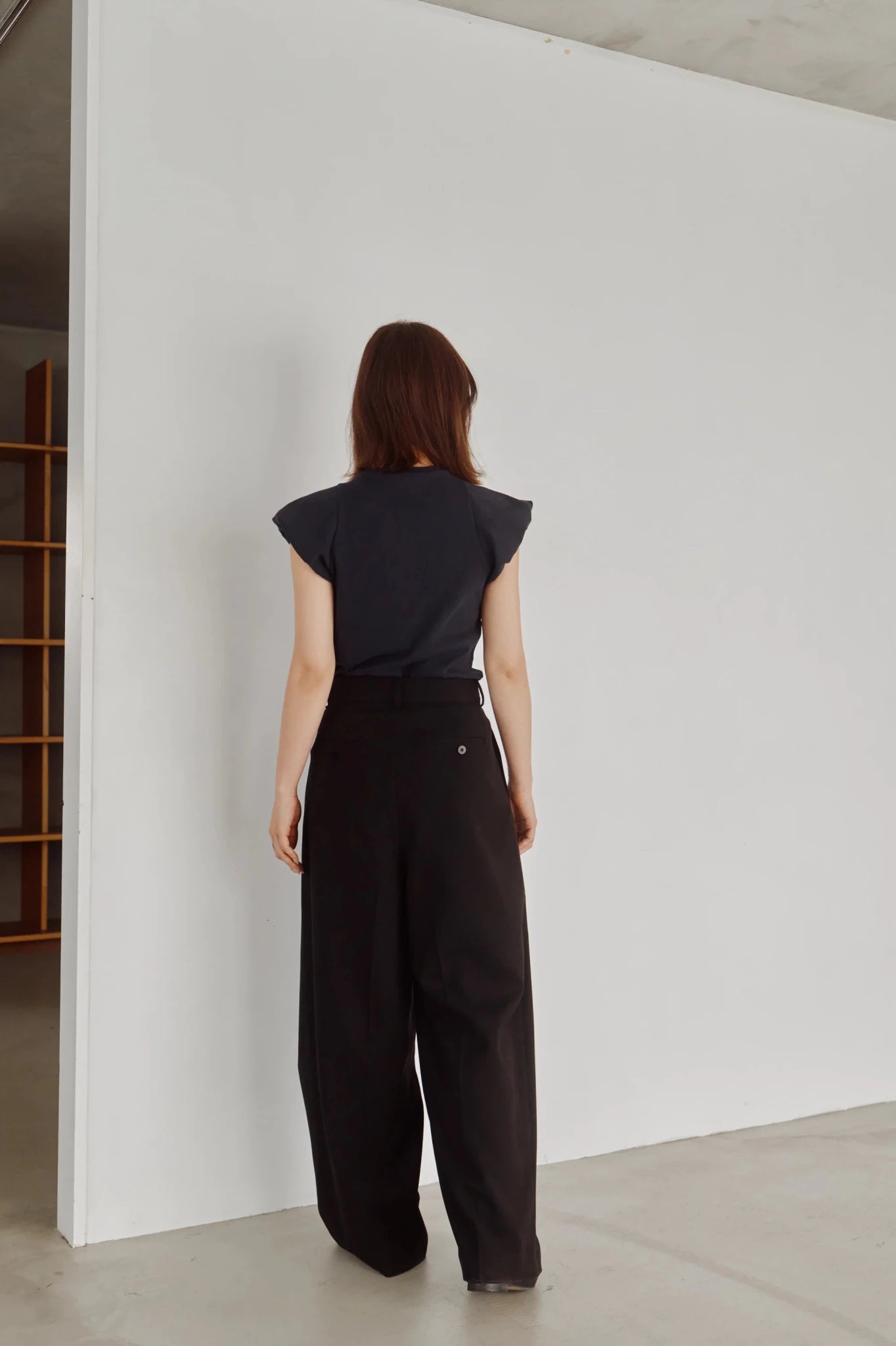 【Hella 2026 FALLWINTER COLLECTION】Double Tuck Twill Pants - Champdelarose