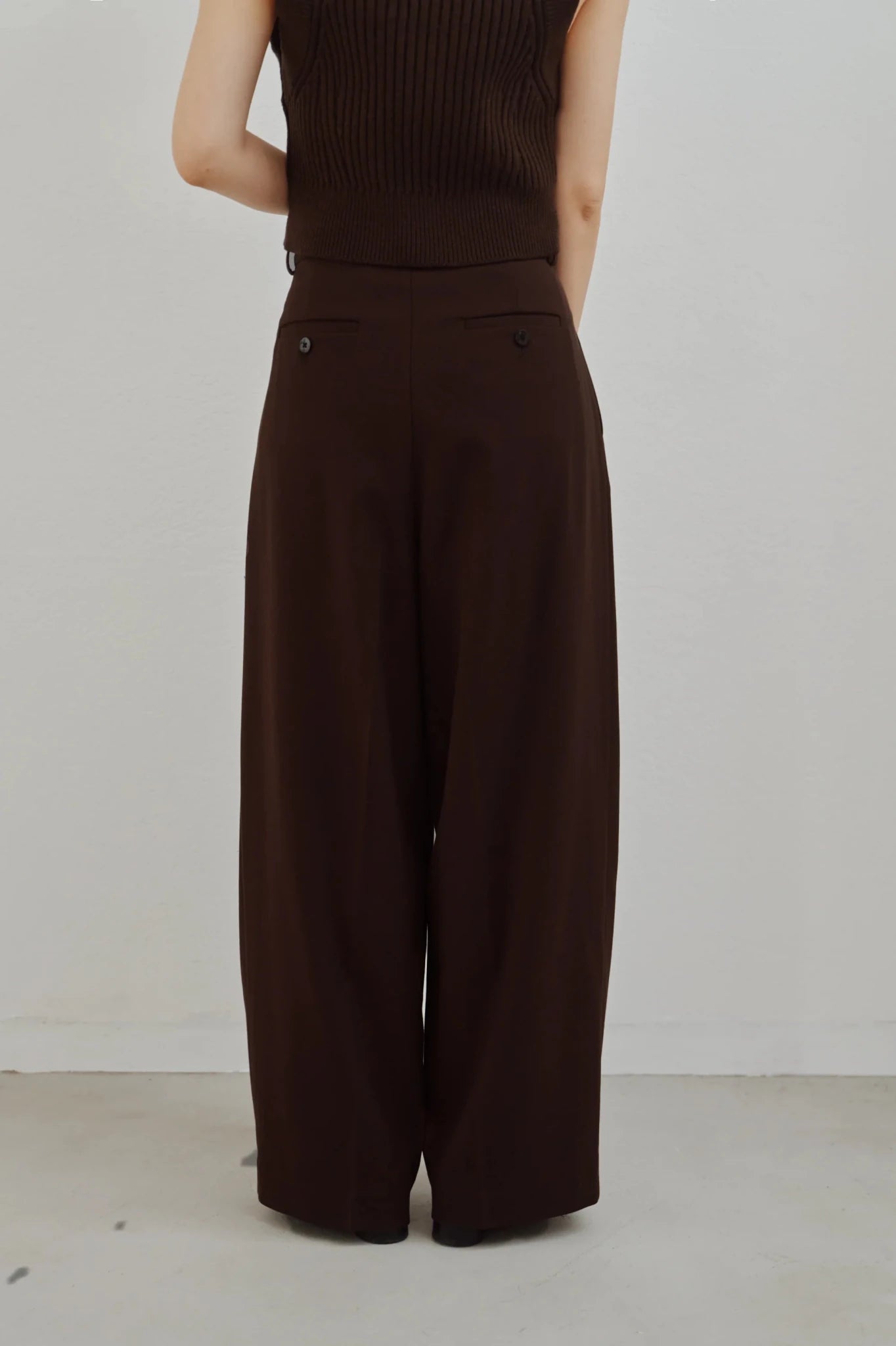 【Hella 2026 FALLWINTER COLLECTION】Double Tuck Twill Pants - Champdelarose