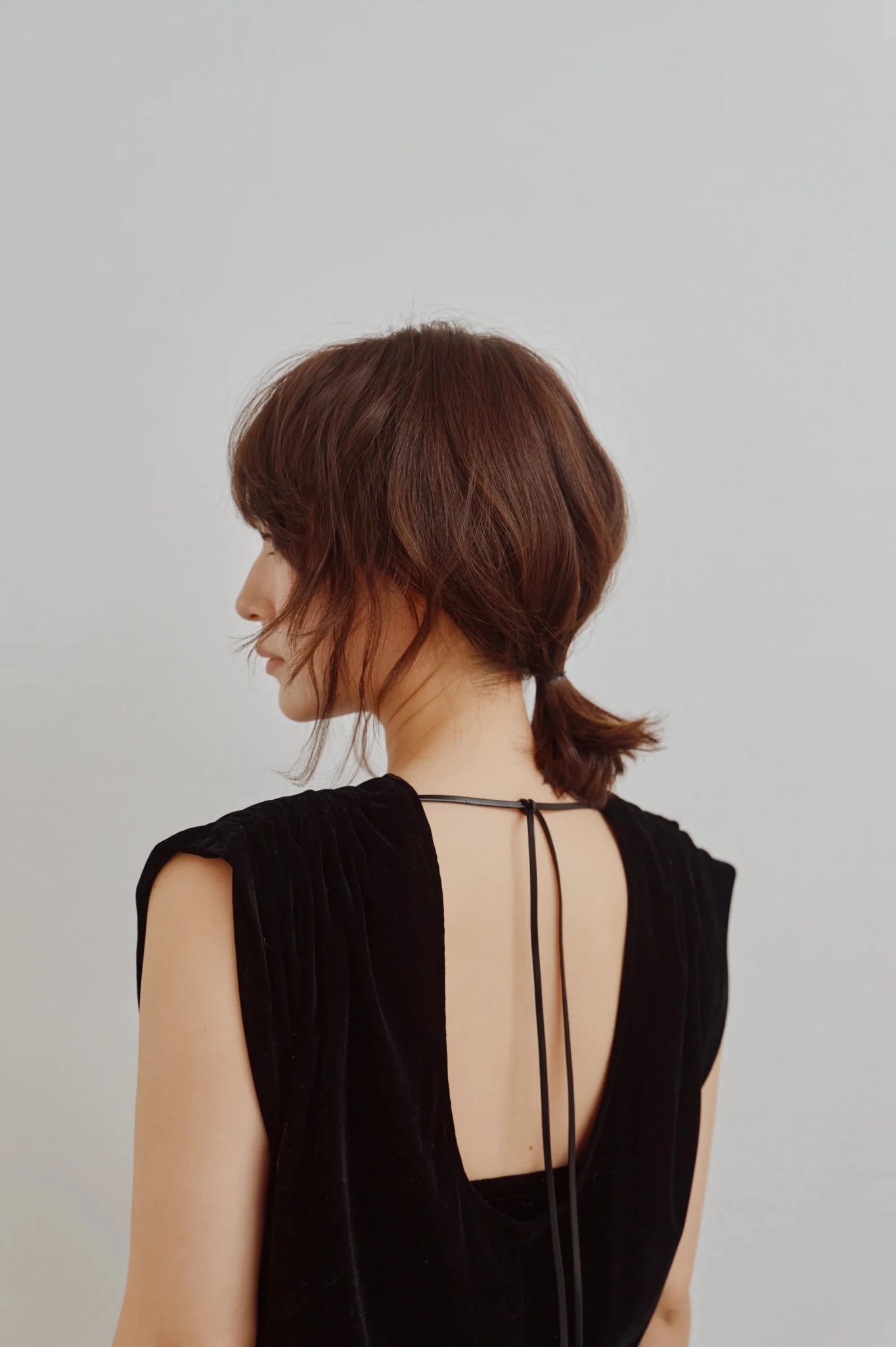 【Hella 2026 FALLWINTER COLLECTION】Flocked Tulle Back Code Dress - Champdelarose
