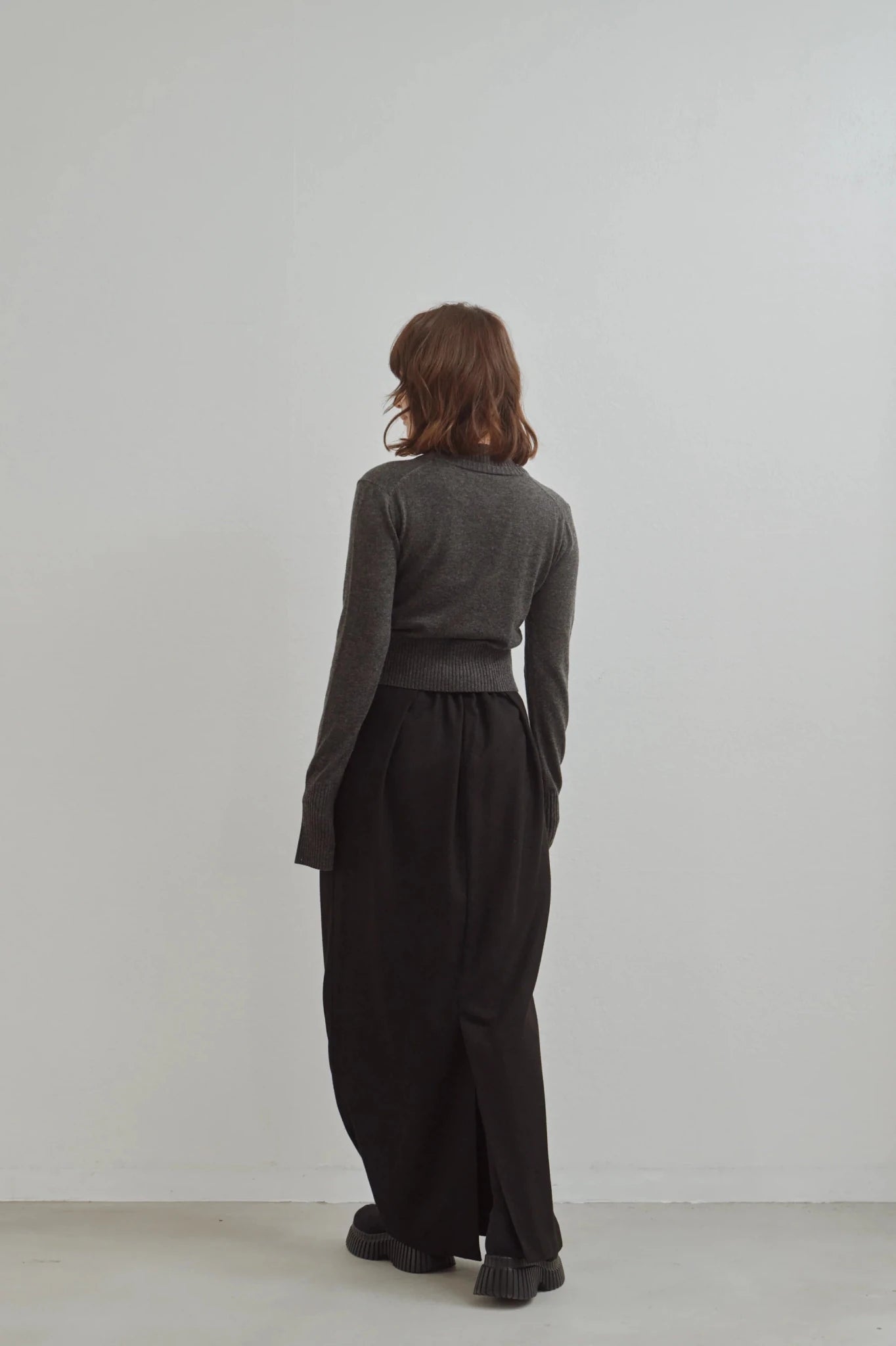 【Hella 2026 FALLWINTER COLLECTION】Herringbone Tweed Skirt - Champdelarose