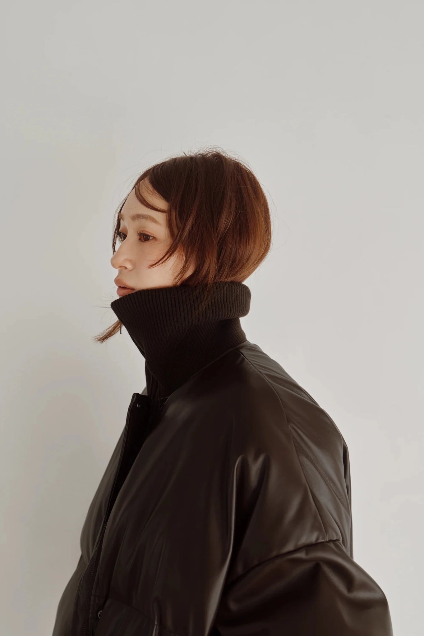 【Hella 2026 FALLWINTER COLLECTION】High Neck Padded Coat - Champdelarose