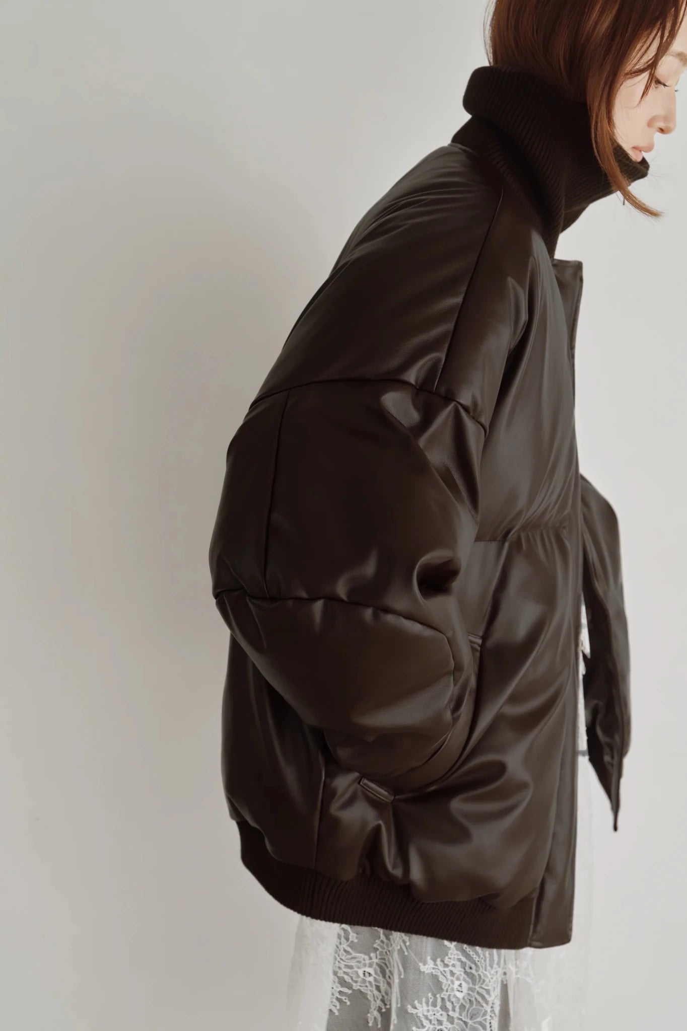 【Hella 2026 FALLWINTER COLLECTION】High Neck Padded Coat - Champdelarose