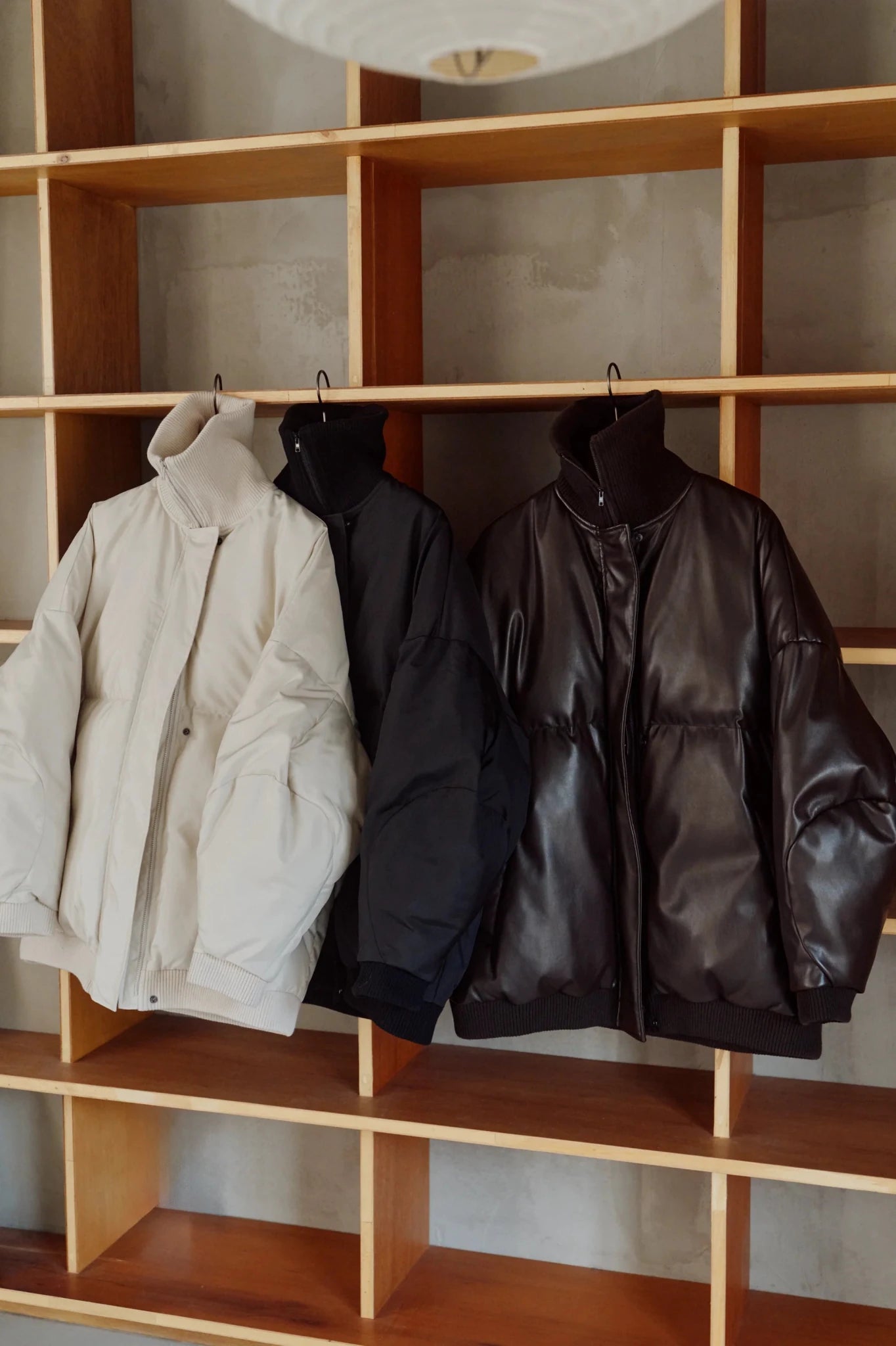 【Hella 2026 FALLWINTER COLLECTION】High Neck Padded Coat - Champdelarose