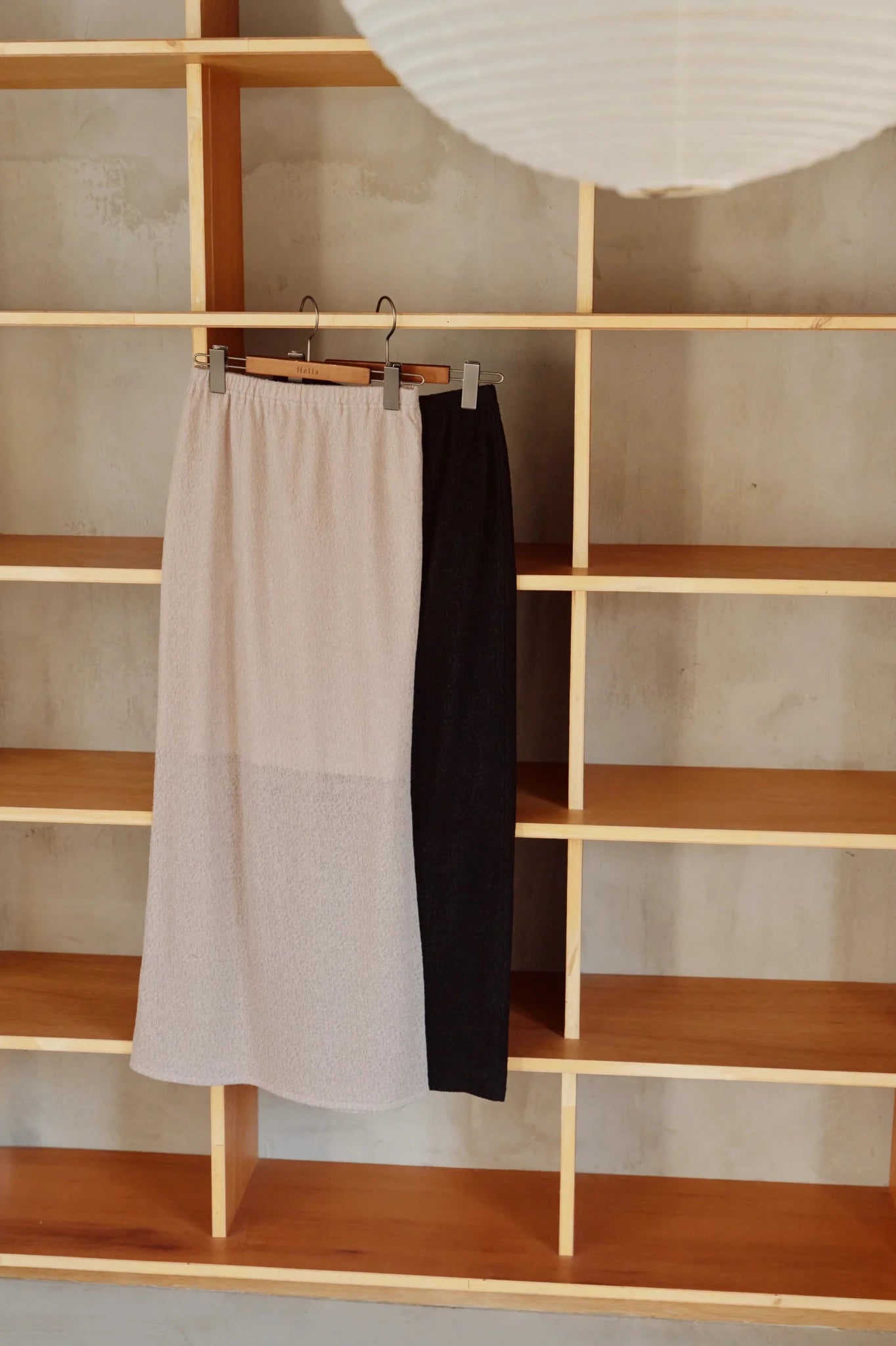 【Hella 2026 FALLWINTER COLLECTION】Lace Jacquard Long Skirt - Champdelarose