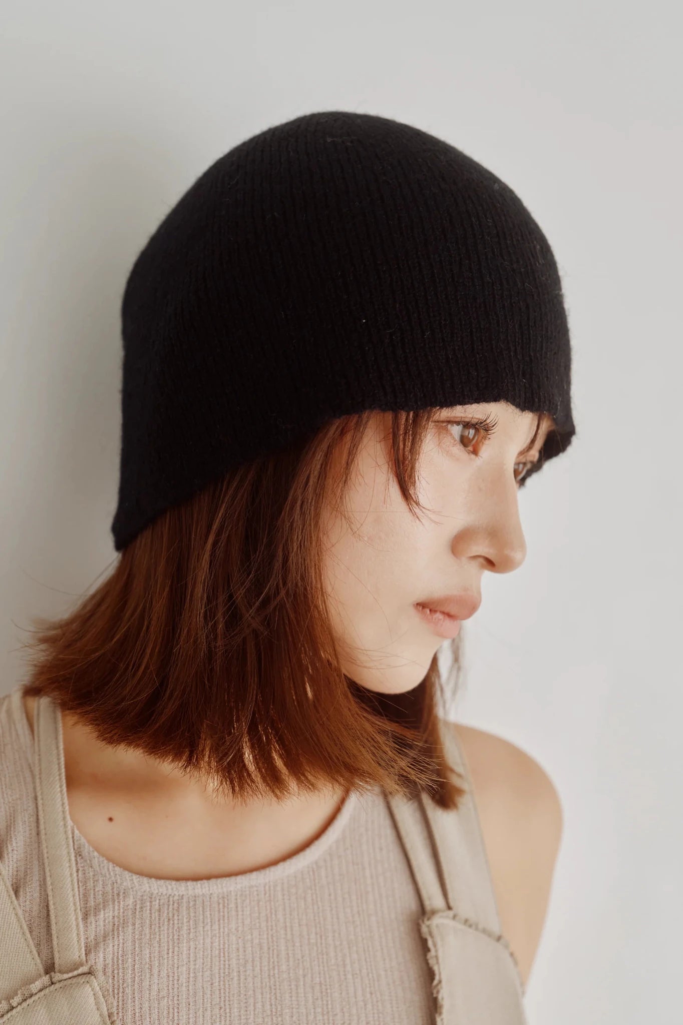 【Hella 2026 FALLWINTER COLLECTION】Rib Knit Beanie - Champdelarose