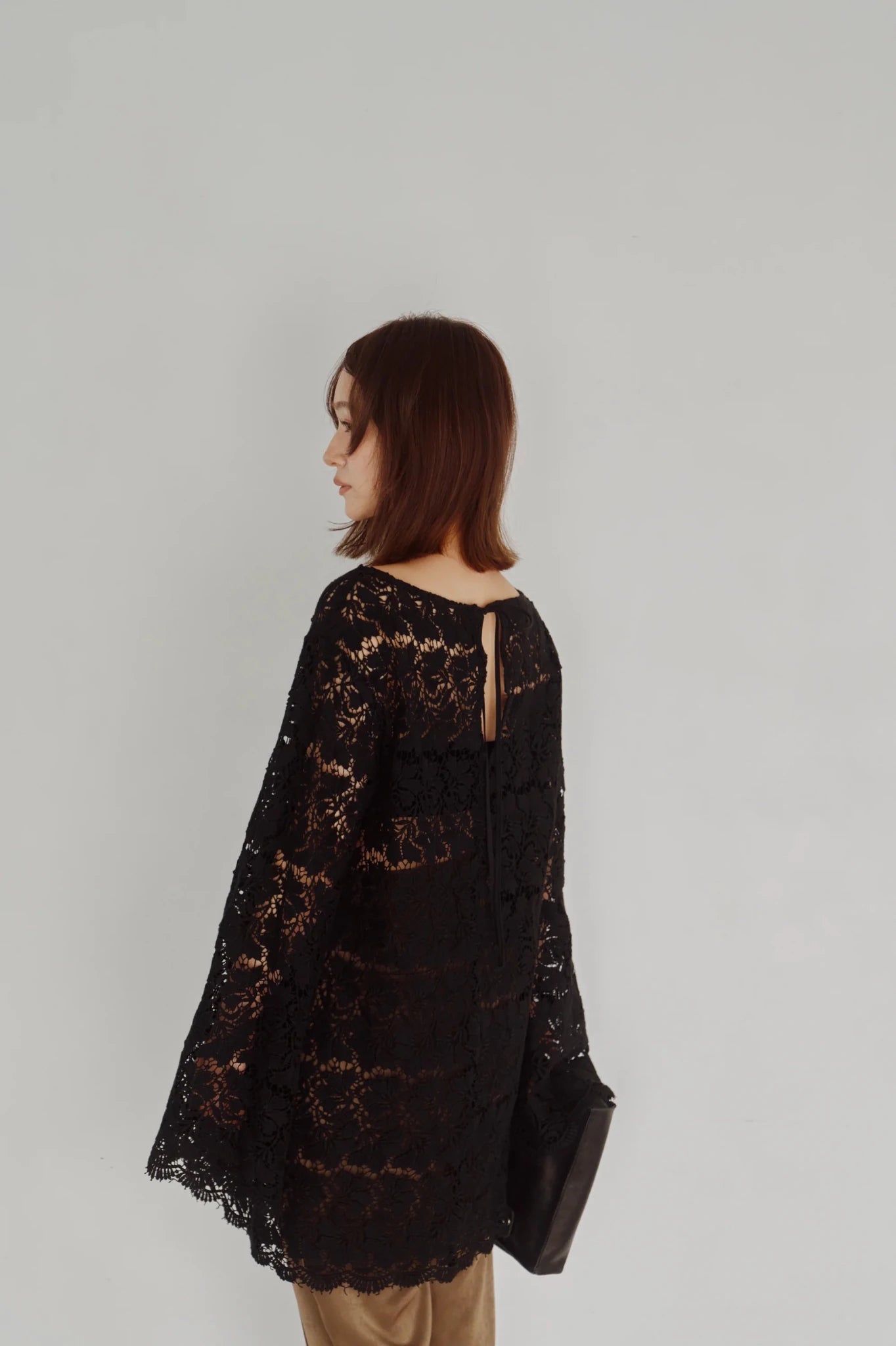 【Hella 2026 FALLWINTER COLLECTION】Scalloped Lace Top - Champdelarose