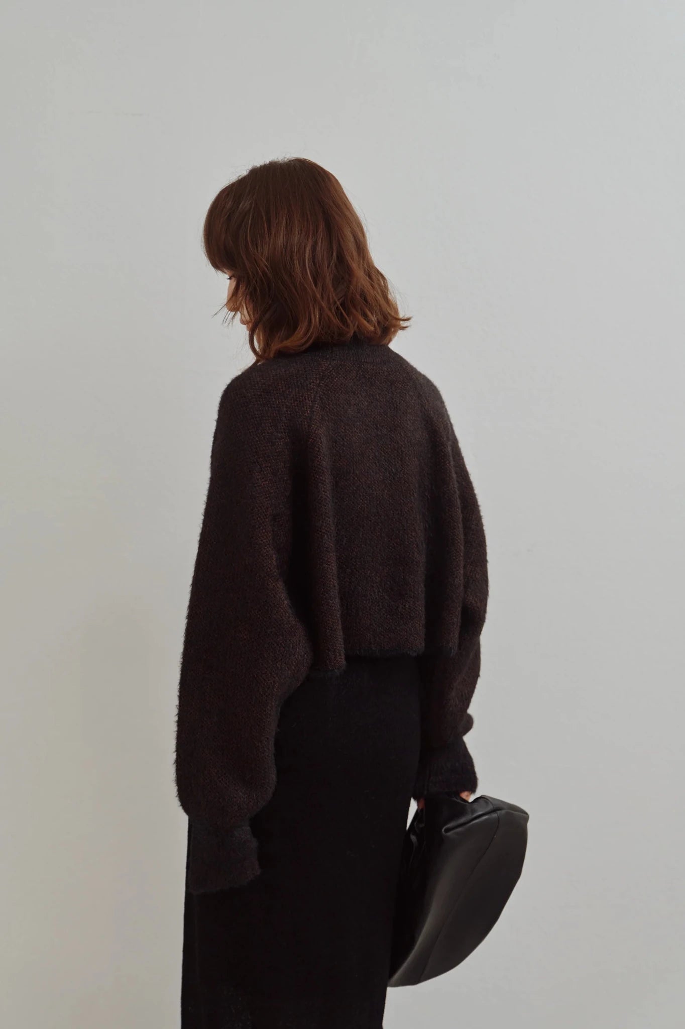 【Hella 2026 FALLWINTER COLLECTION】Shaggy High Neck Knit Top - Champdelarose