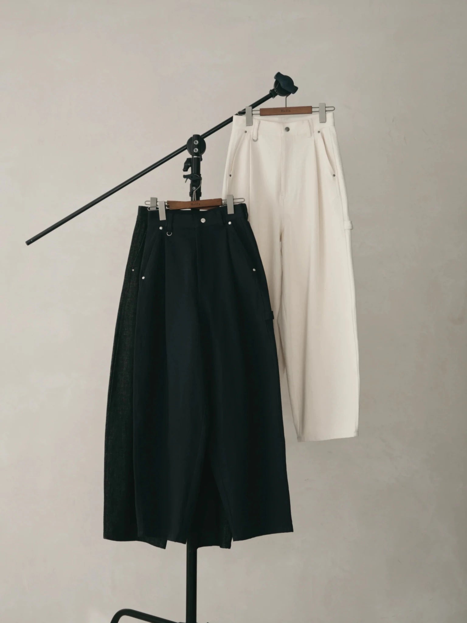 【Hella 2026 FALLWINTER COLLECTION】Tuck Cocoon Denim - Champdelarose