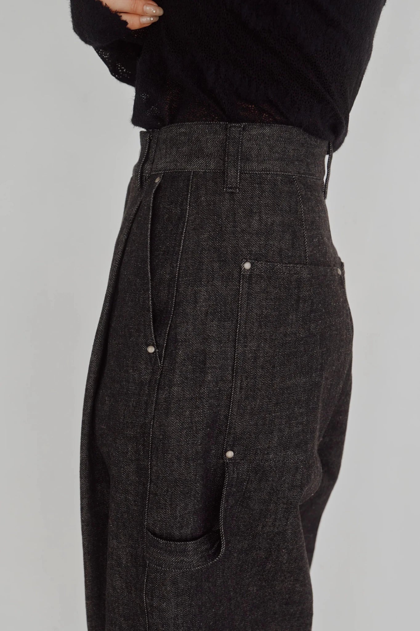 【Hella 2026 FALLWINTER COLLECTION】Tuck Cocoon Denim - Champdelarose