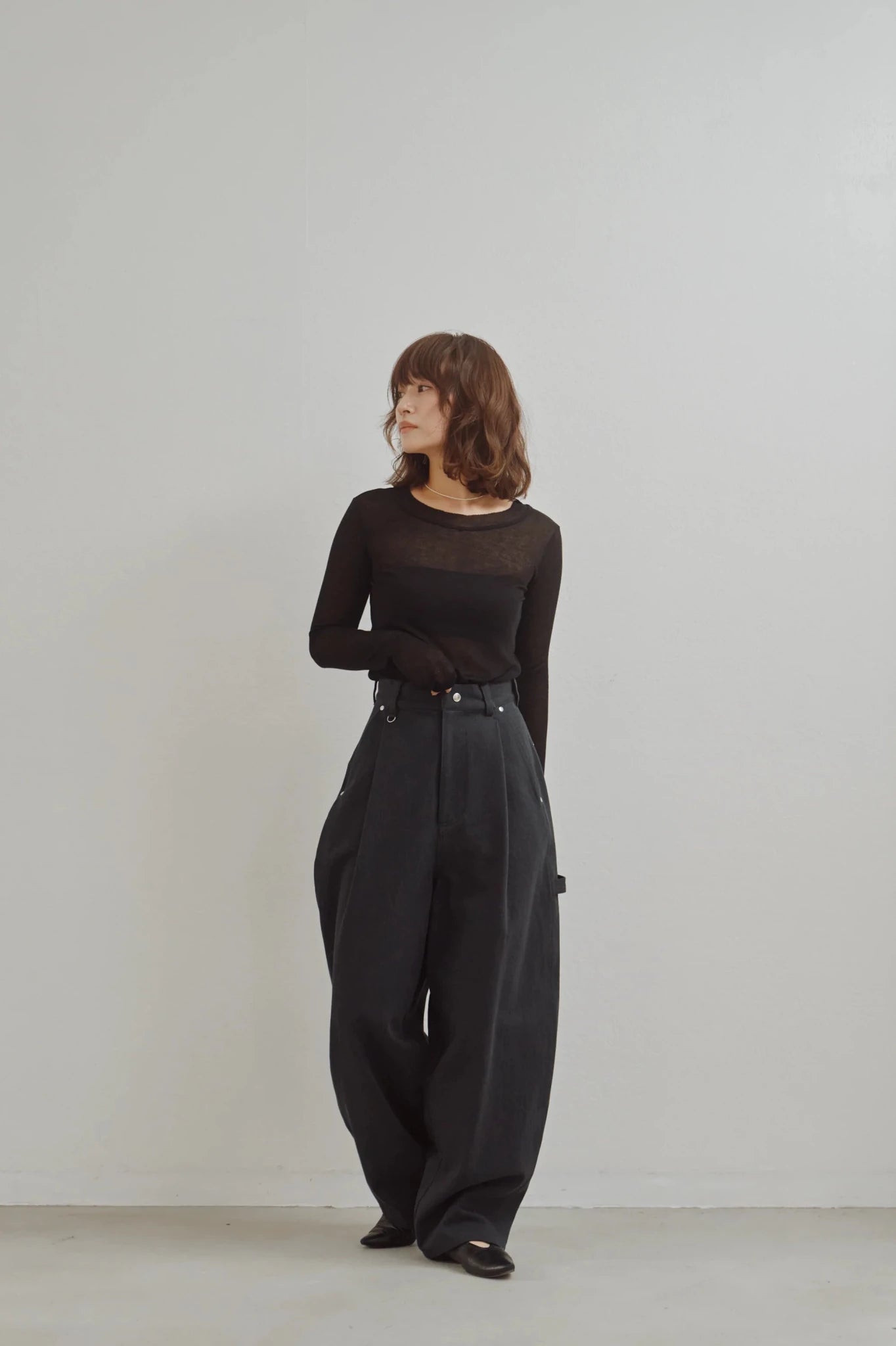 【Hella 2026 FALLWINTER COLLECTION】Tuck Cocoon Denim - Champdelarose