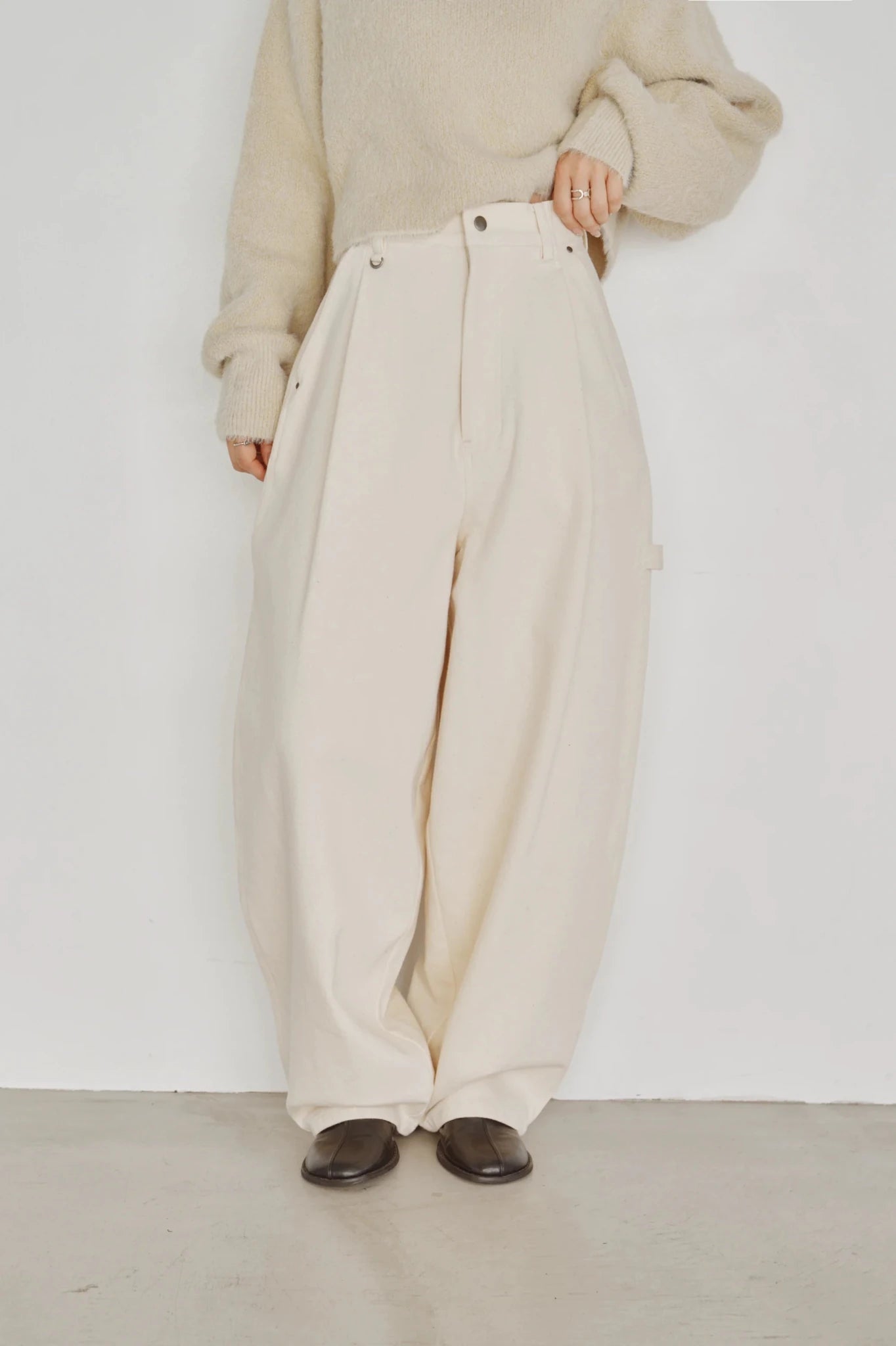 【Hella 2026 FALLWINTER COLLECTION】Tuck Cocoon Denim - Champdelarose