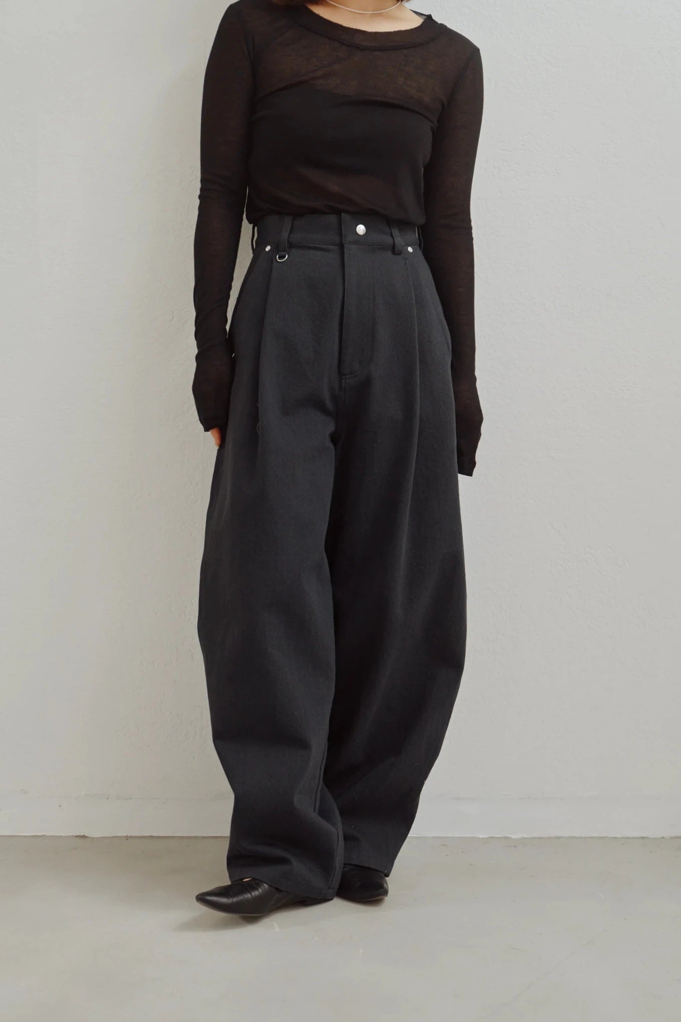 【Hella 2026 FALLWINTER COLLECTION】Tuck Cocoon Denim - Champdelarose