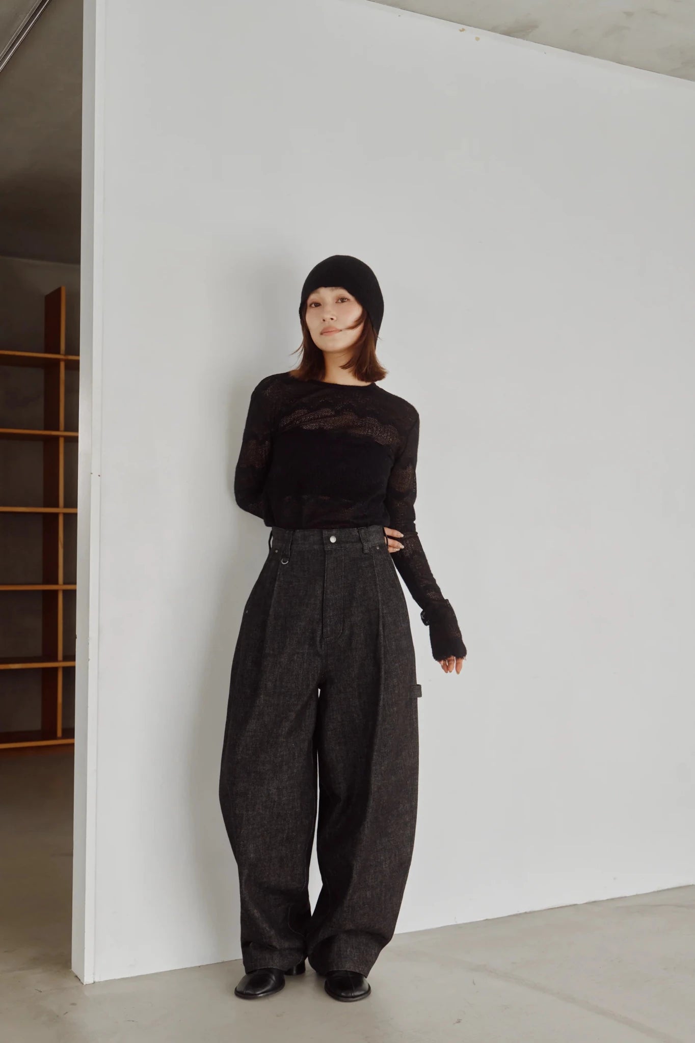 【Hella 2026 FALLWINTER COLLECTION】Tuck Cocoon Denim - Champdelarose