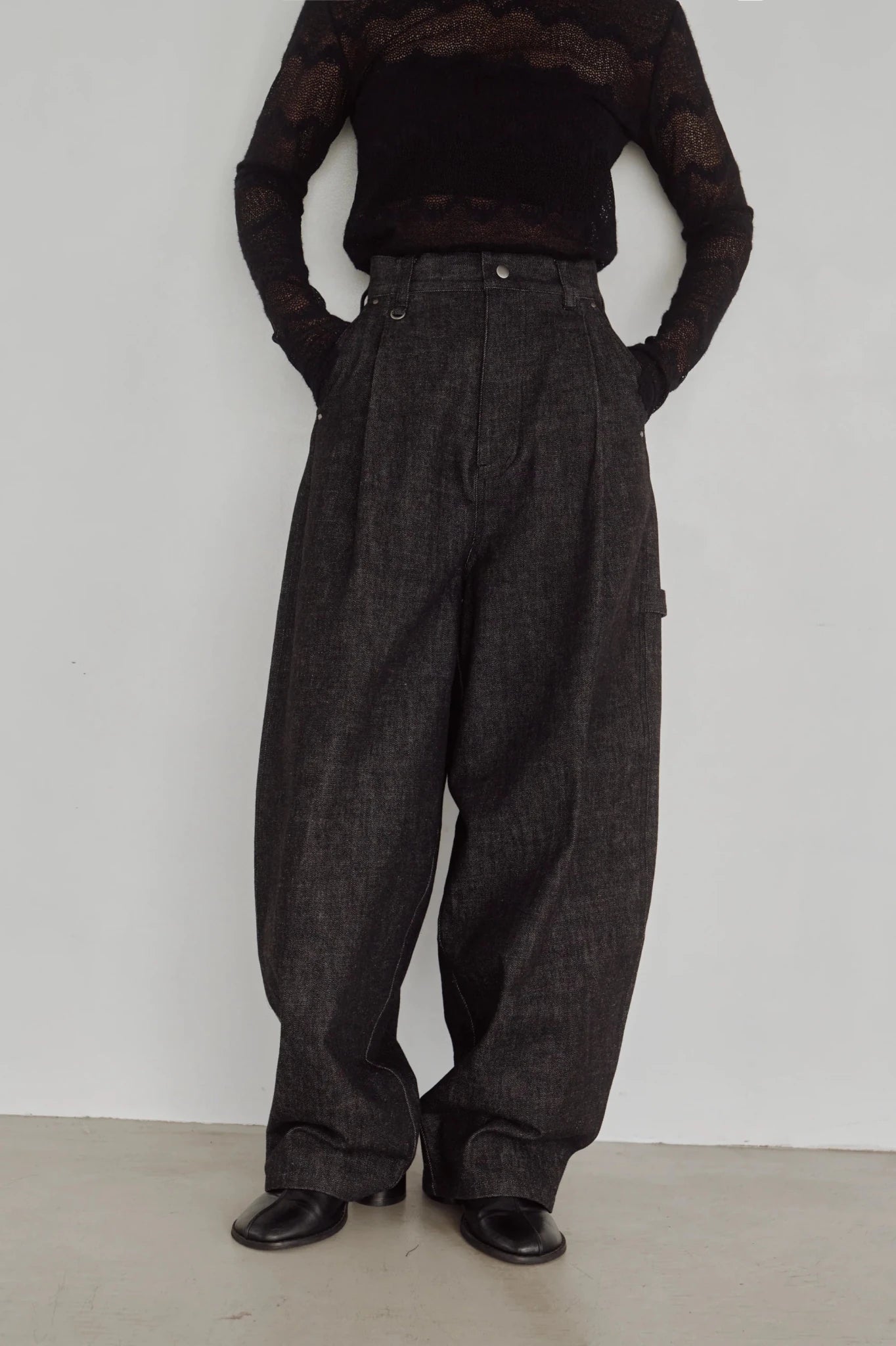 【Hella 2026 FALLWINTER COLLECTION】Tuck Cocoon Denim - Champdelarose