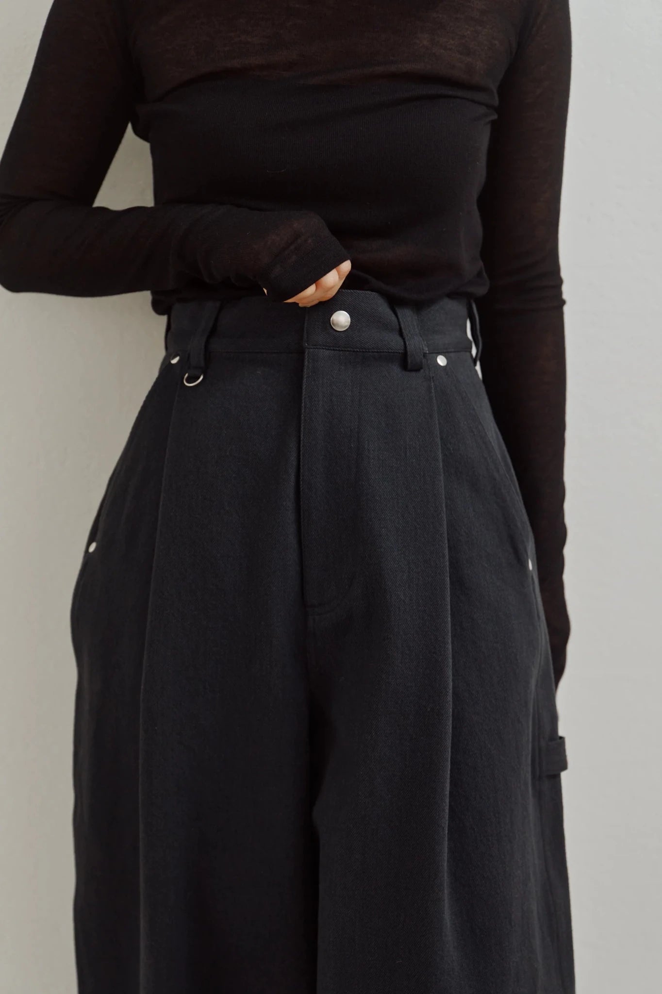 【Hella 2026 FALLWINTER COLLECTION】Tuck Cocoon Denim - Champdelarose