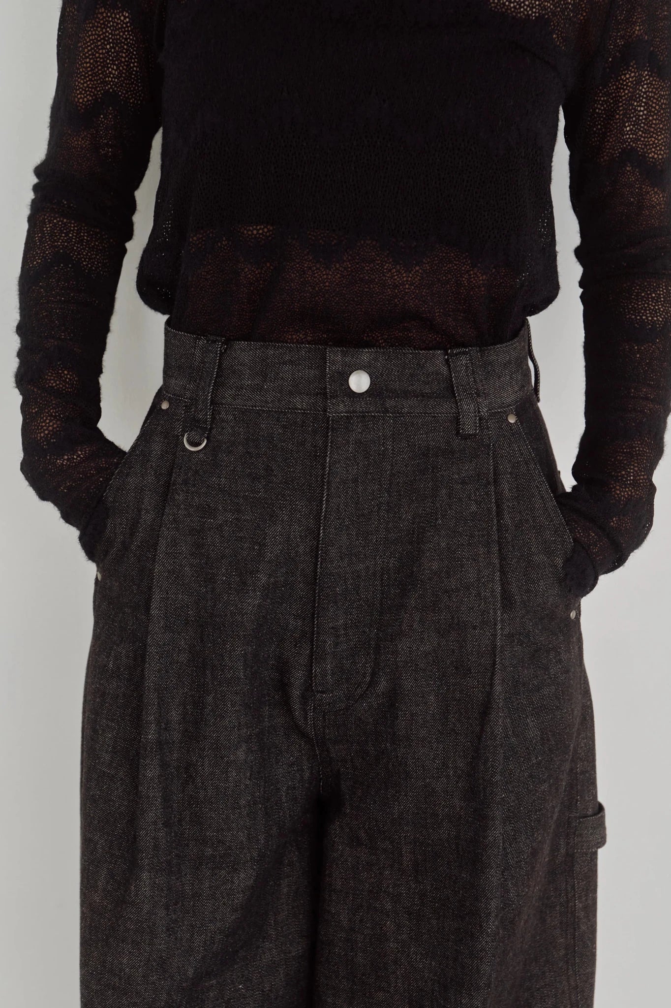 【Hella 2026 FALLWINTER COLLECTION】Tuck Cocoon Denim - Champdelarose