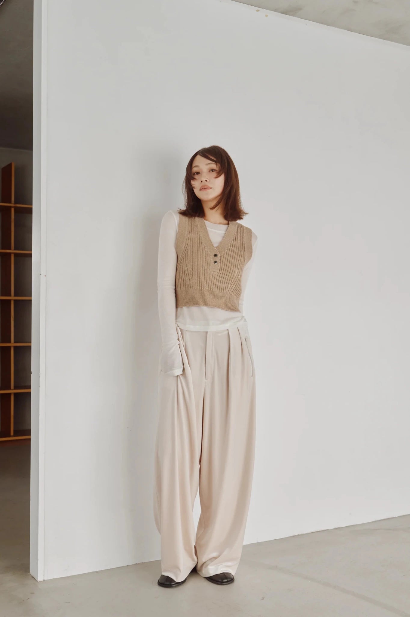 【Hella 2026 FALLWINTER COLLECTION】Velour Cocoon Pants - Champdelarose