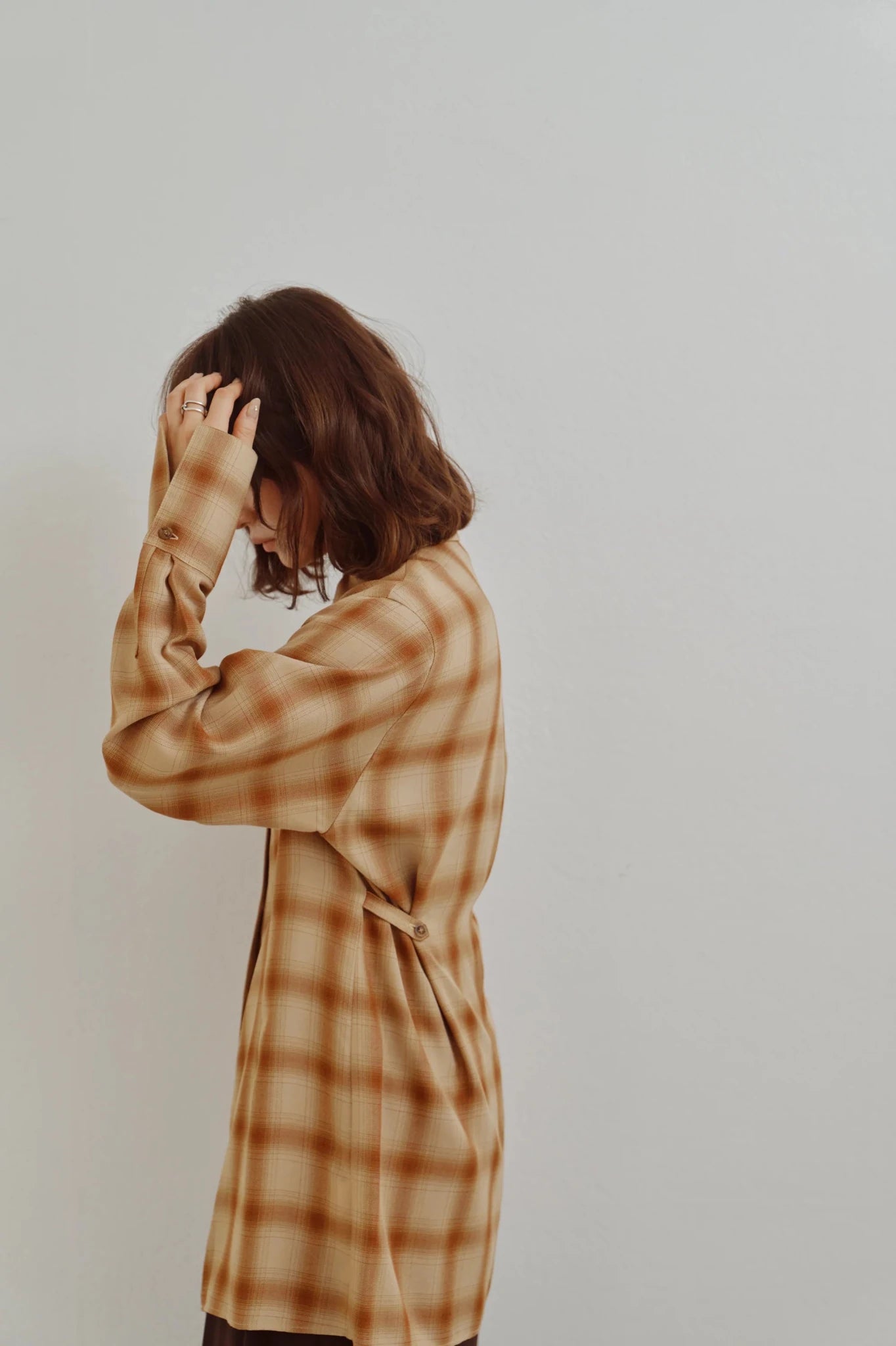 【Hella 2026 FALLWINTER COLLECTION】Viyella Waist Shape Shirt - Champdelarose