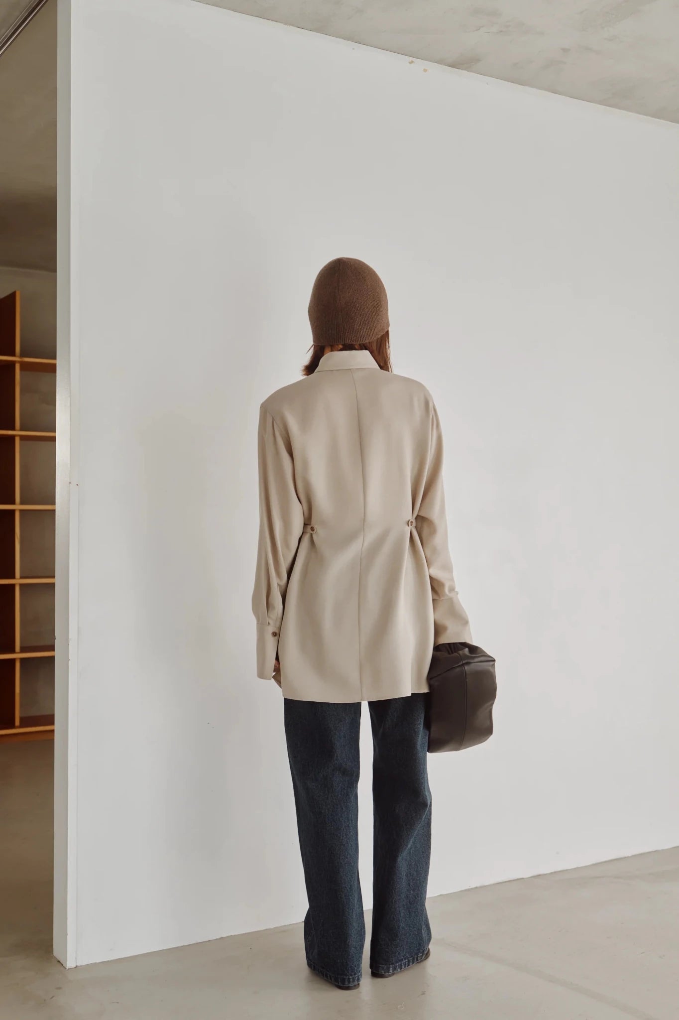 【Hella 2026 FALLWINTER COLLECTION】Viyella Waist Shape Shirt - Champdelarose