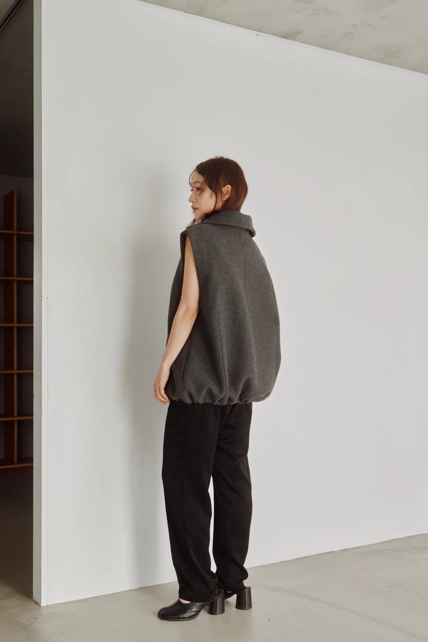 【Hella 2026 FALLWINTER COLLECTION】Wool High Neck Vest - Champdelarose