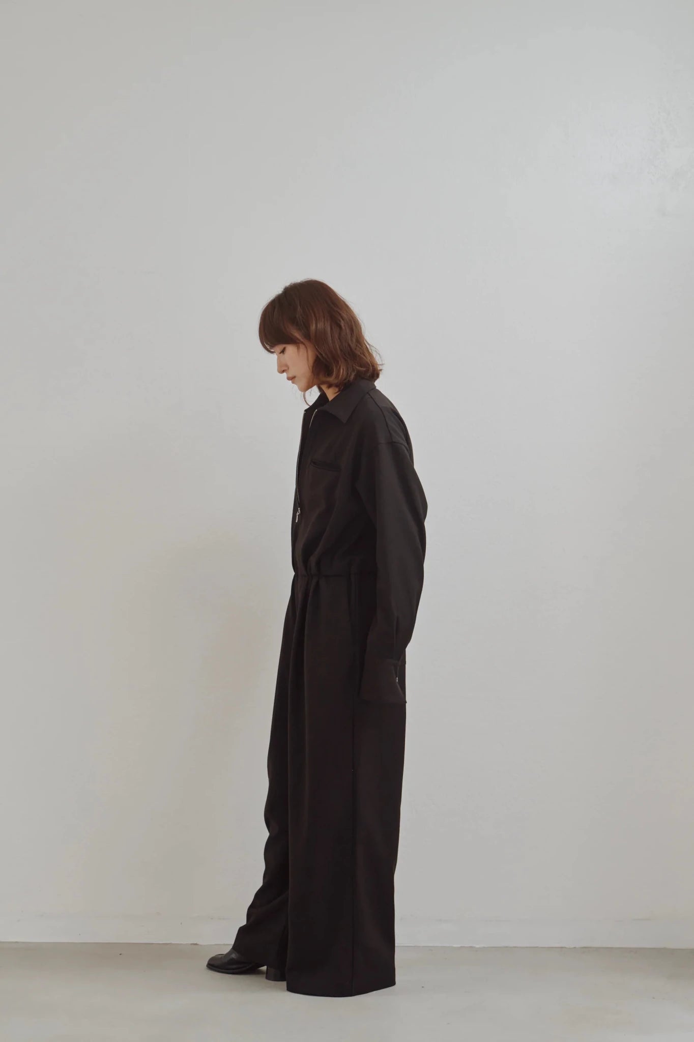 【Hella 2026 FALLWINTER COLLECTION】Zip Front Jumpsuit - Champdelarose