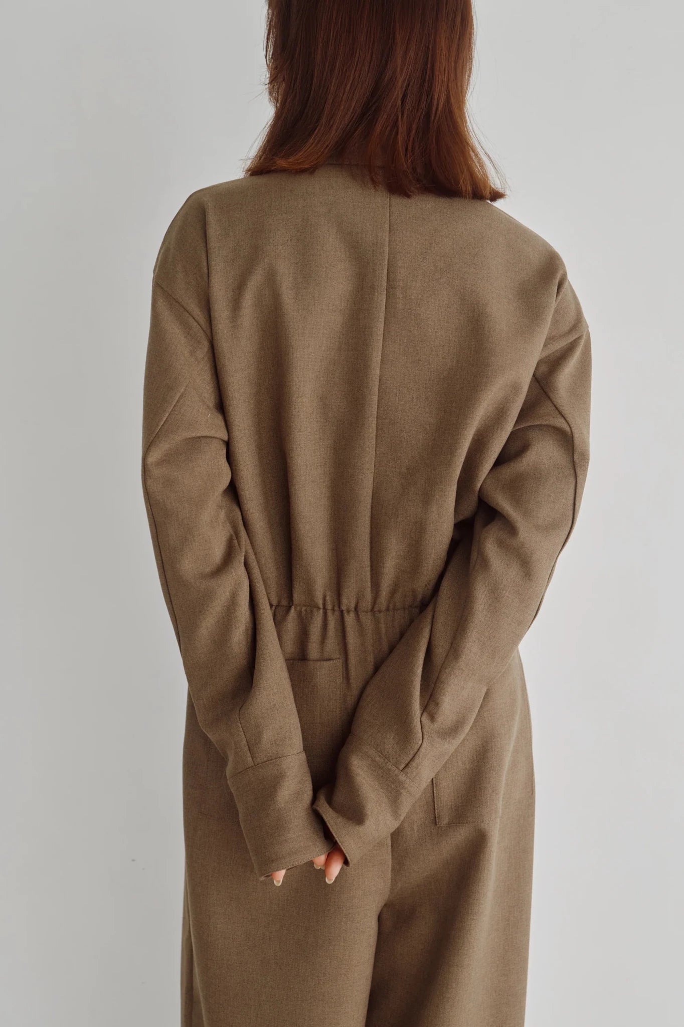 【Hella 2026 FALLWINTER COLLECTION】Zip Front Jumpsuit - Champdelarose