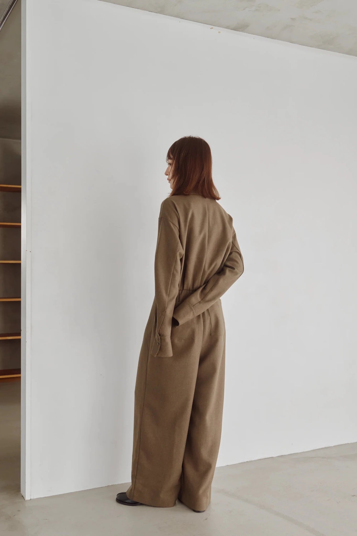 【Hella 2026 FALLWINTER COLLECTION】Zip Front Jumpsuit - Champdelarose