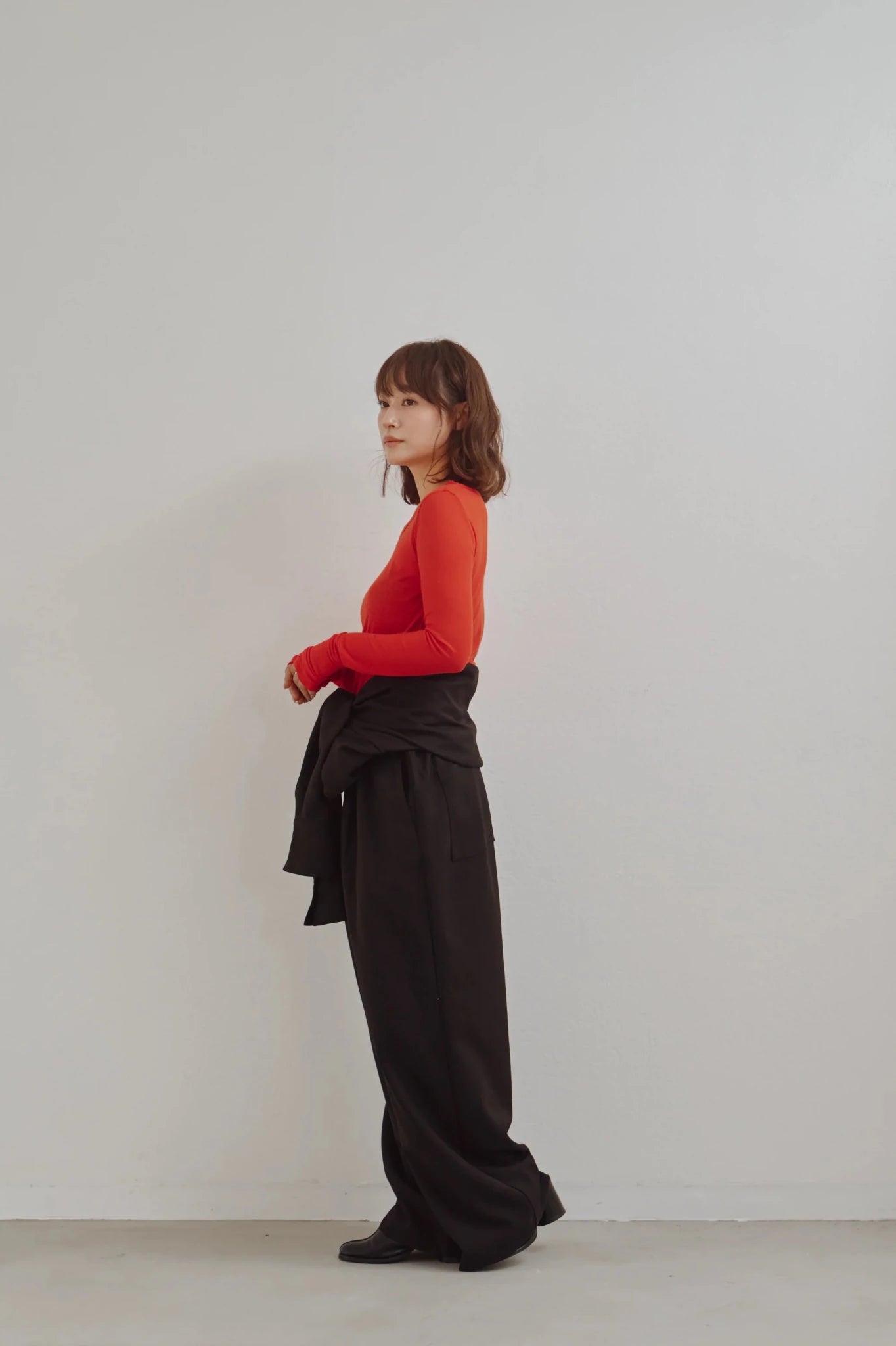 【Hella 2026 FALLWINTER COLLECTION】Zip Front Jumpsuit - Champdelarose