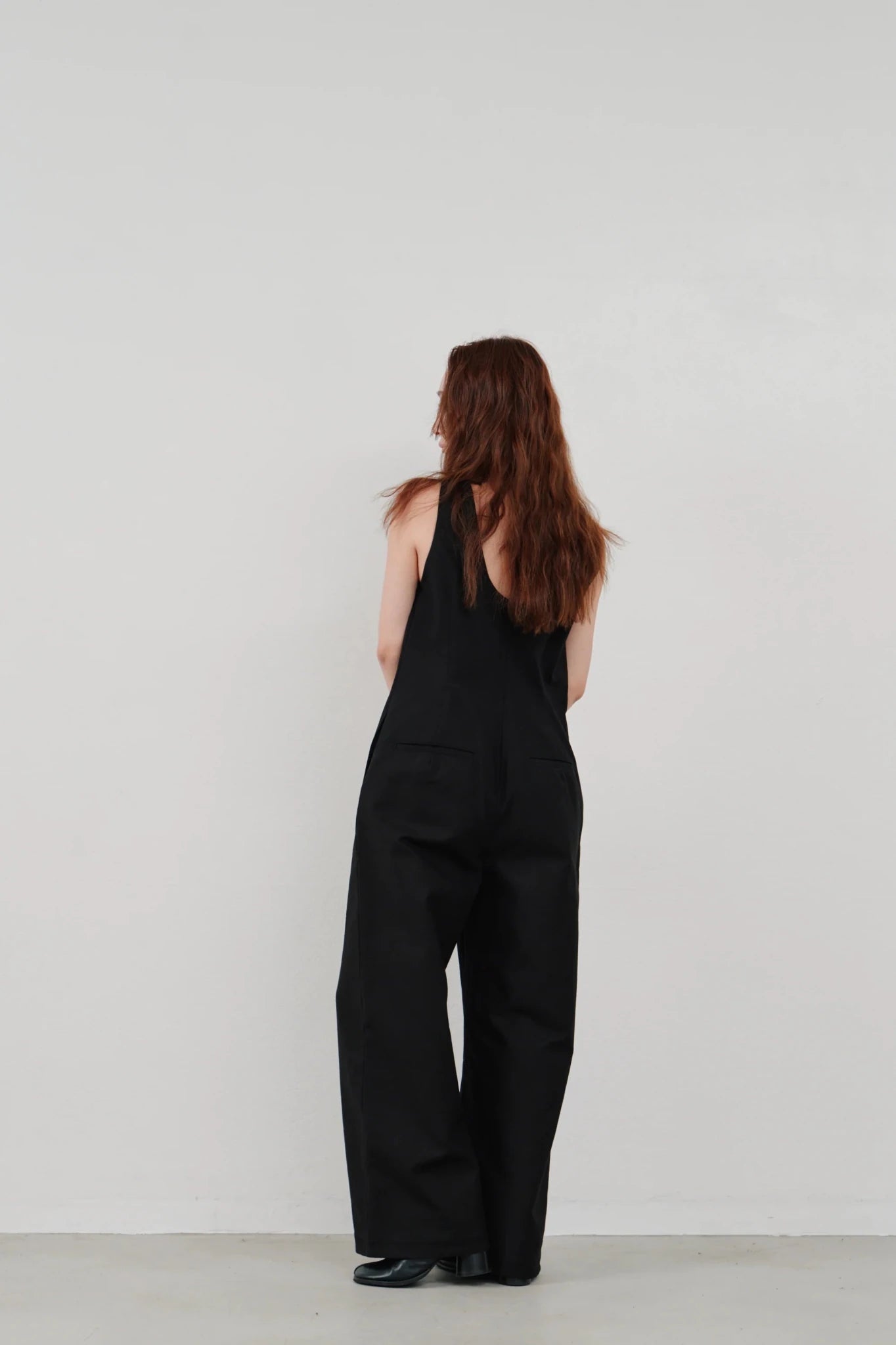 【Hella 2026 SPRING/SUMMER】back open cotton overall - Champdelarose