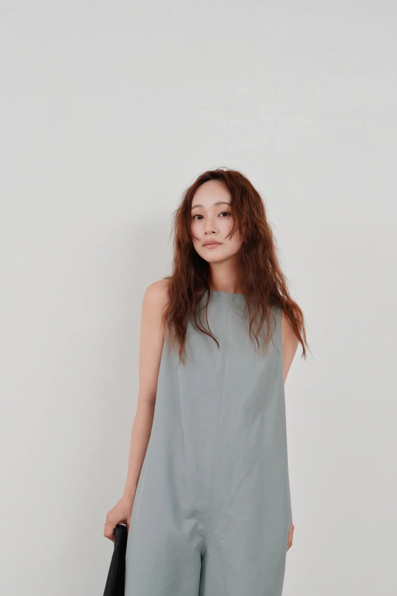 【Hella 2026 SPRING/SUMMER】back open cotton overall - Champdelarose