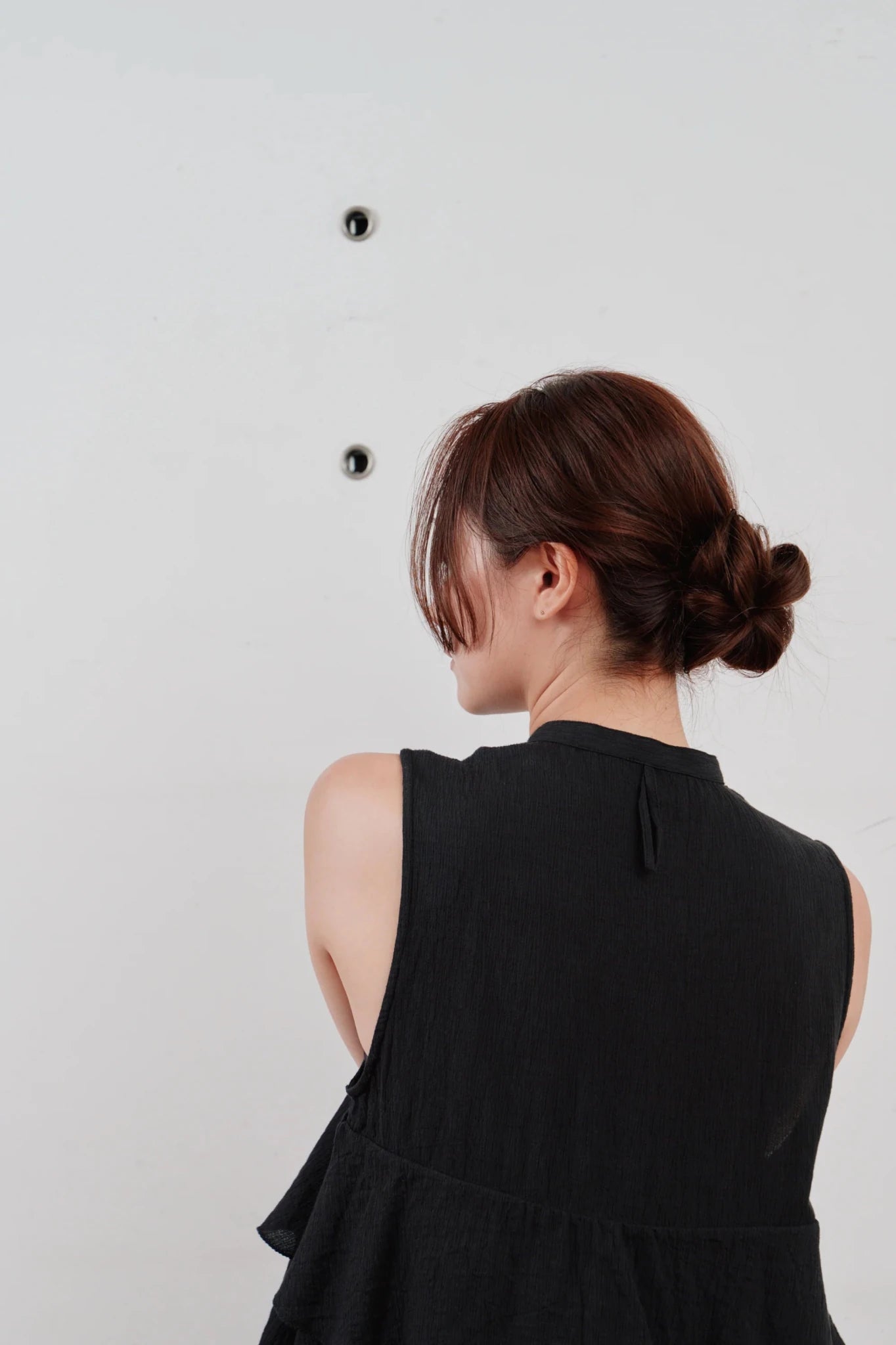 【Hella 2026 SPRING/SUMMER】cotton crepe layer top - Champdelarose