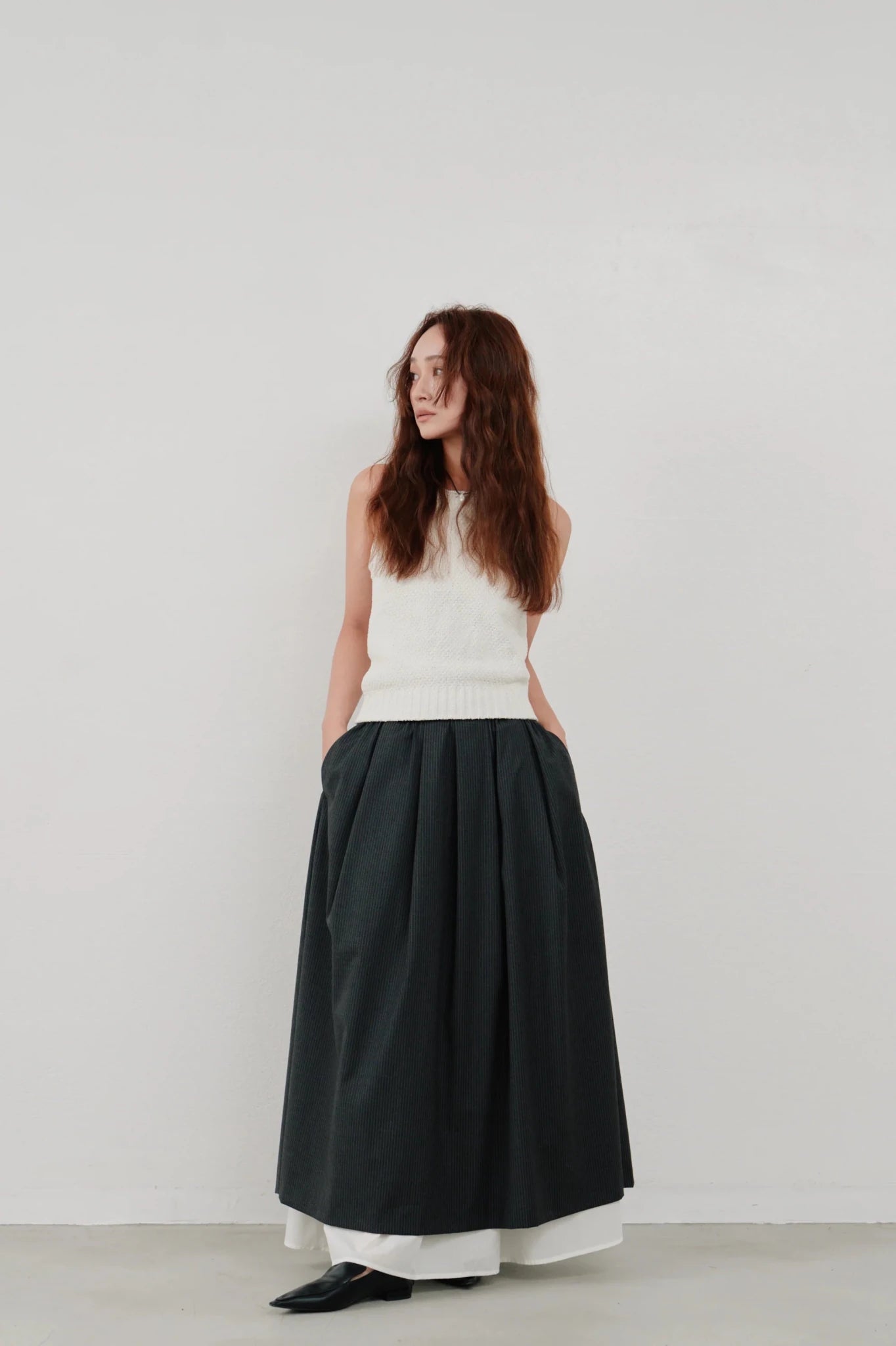 【Hella 2026 SPRING/SUMMER】crochet edging knit top - Champdelarose
