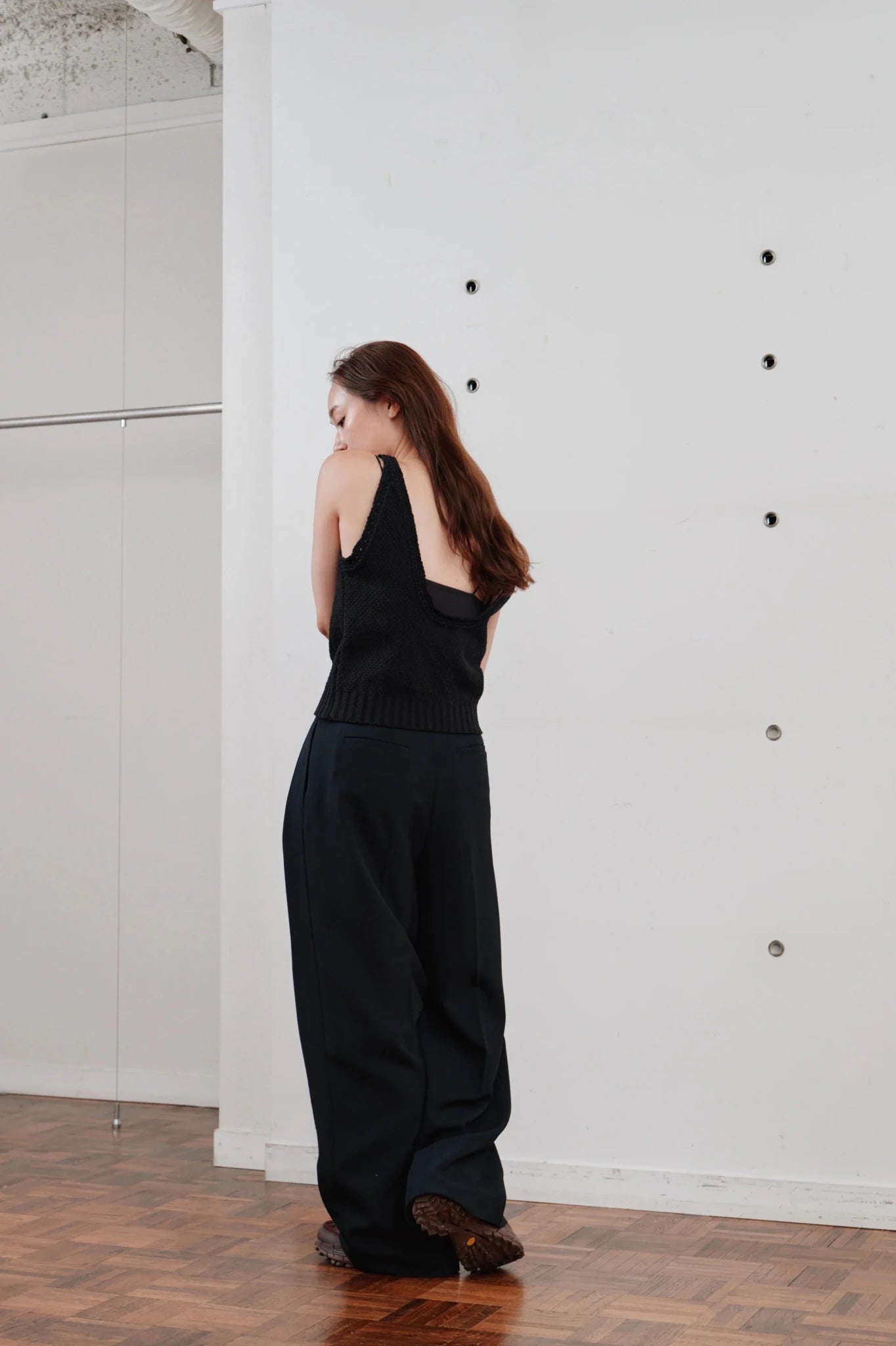 【Hella 2026 SPRING/SUMMER】crochet edging knit top - Champdelarose