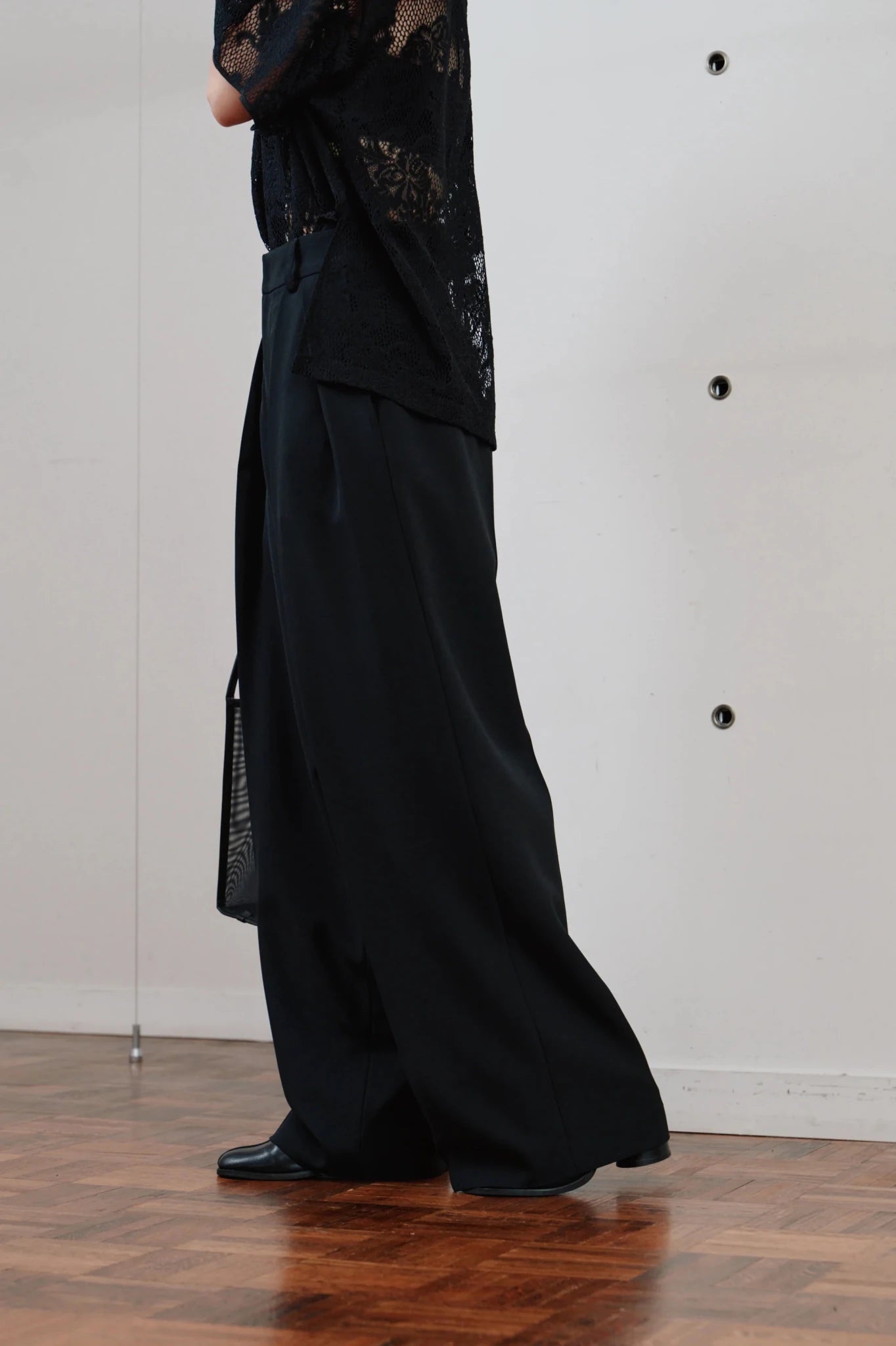 【Hella 2026 SPRING/SUMMER】double tuck wide pants - Champdelarose