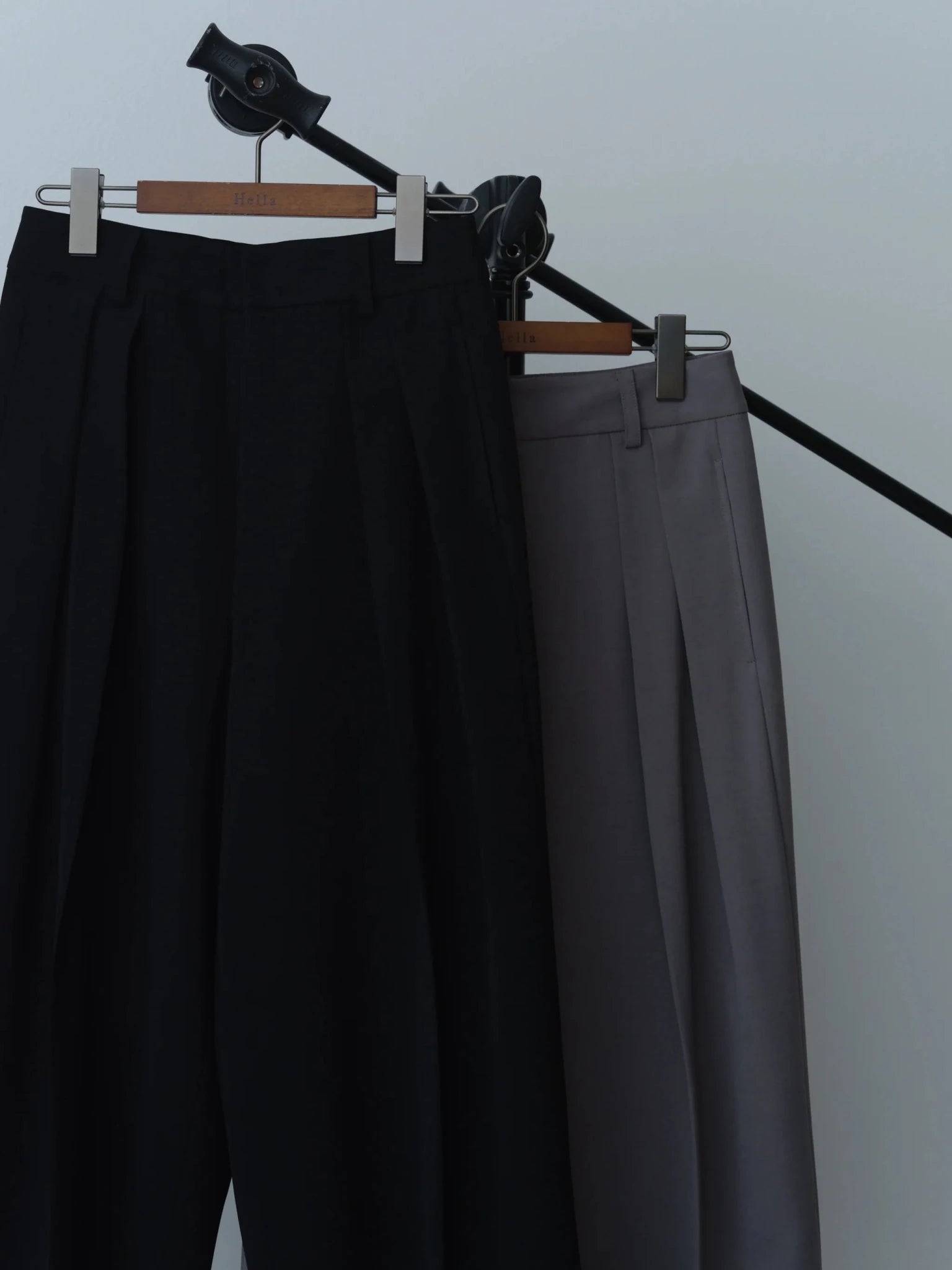 【Hella 2026 SPRING/SUMMER】double tuck wide pants - Champdelarose