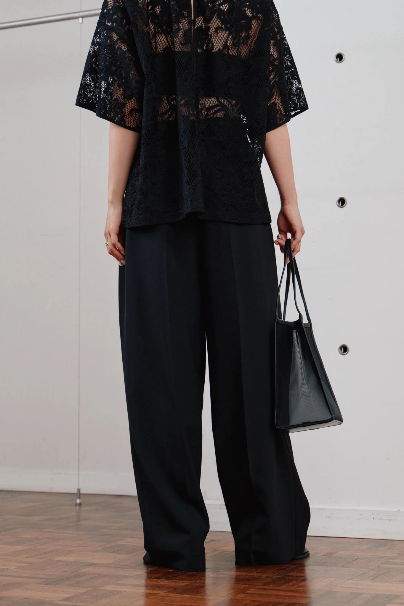 【Hella 2026 SPRING/SUMMER】double tuck wide pants - Champdelarose