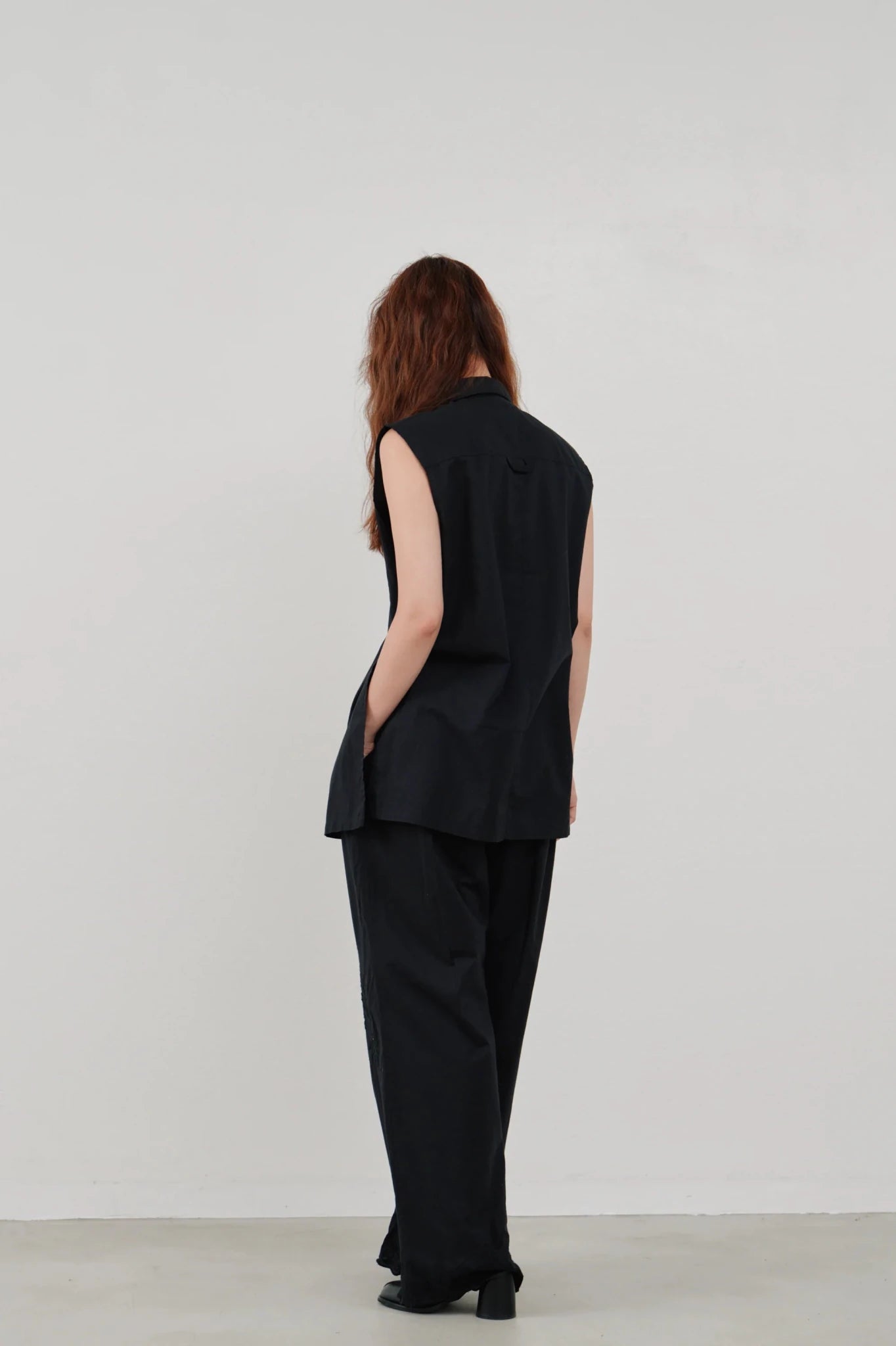 【Hella 2026 SPRING/SUMMER】embroidery easy pants - Champdelarose