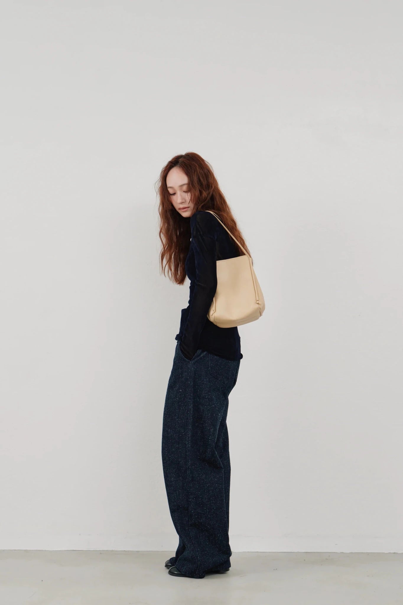 【Hella 2026 SPRING/SUMMER】flocky tulle top - Champdelarose