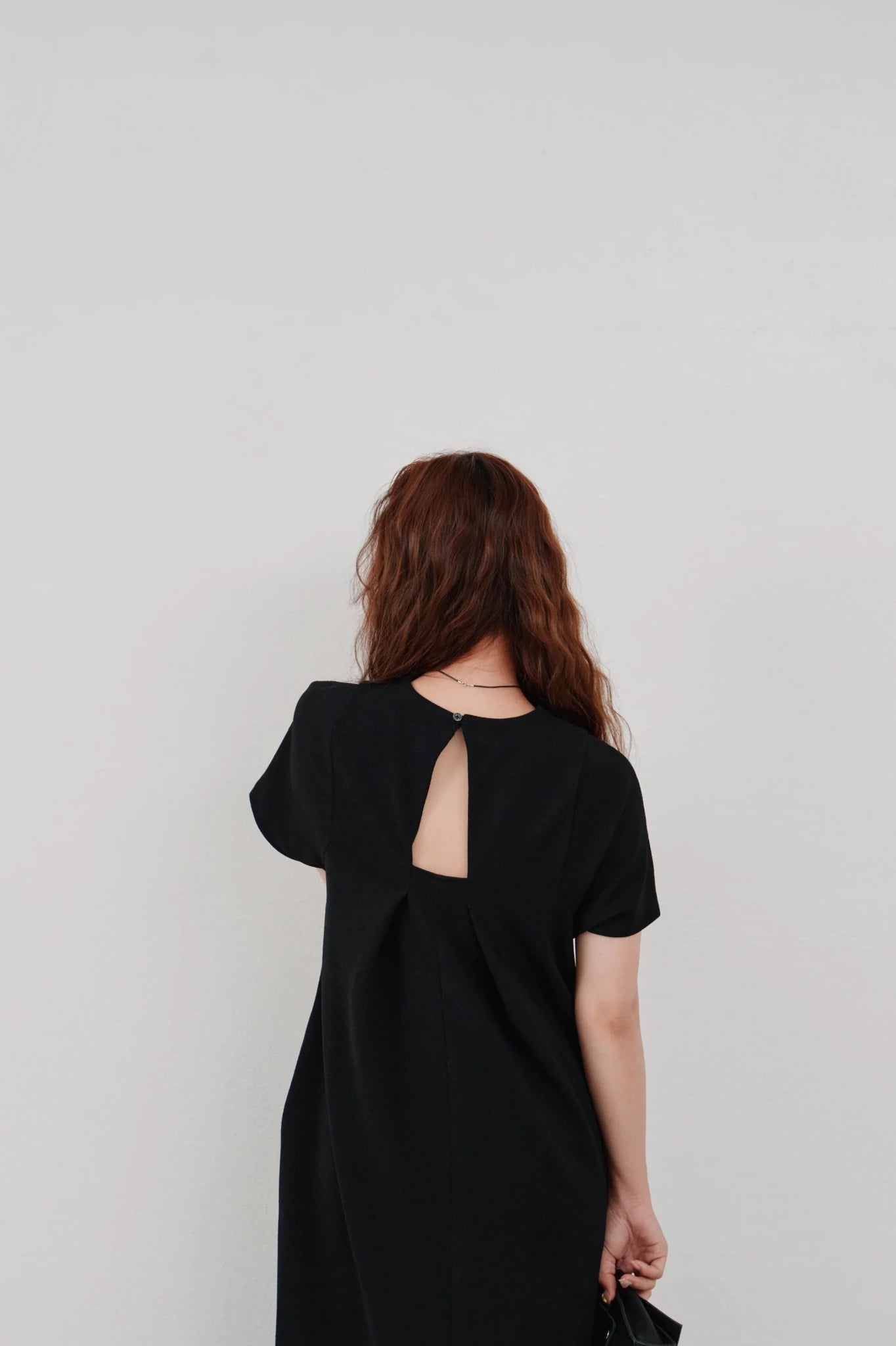 【Hella 2026 SPRING/SUMMER】front tuck cocoon dress - Champdelarose