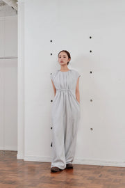 【Hella 2026 SPRING/SUMMER】gather neck combinaison - Champdelarose