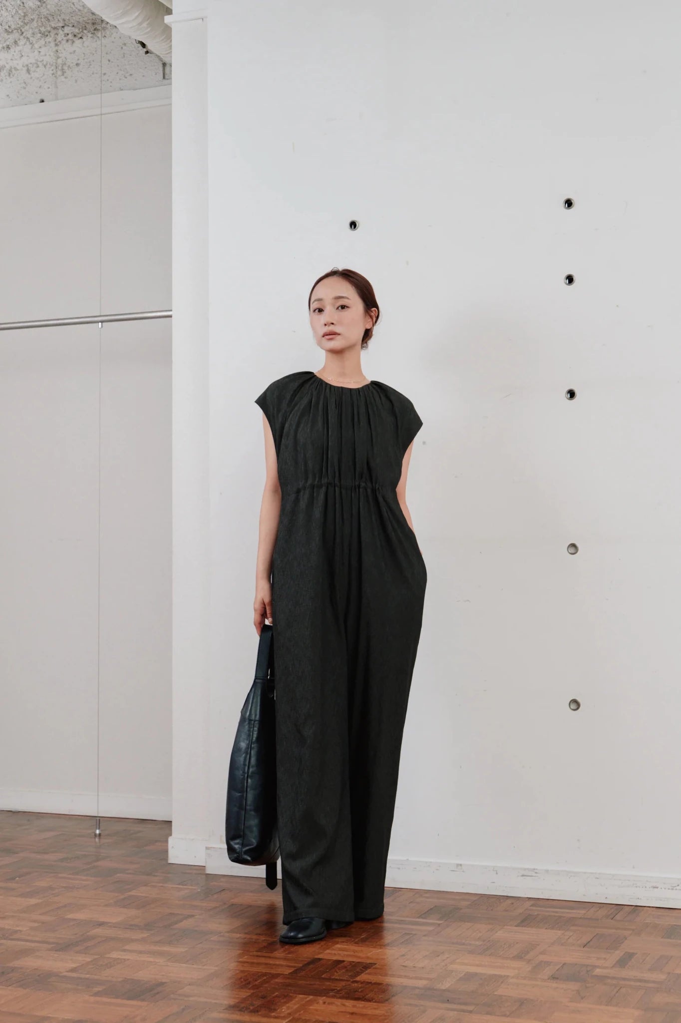 【Hella 2026 SPRING/SUMMER】gather neck combinaison - Champdelarose