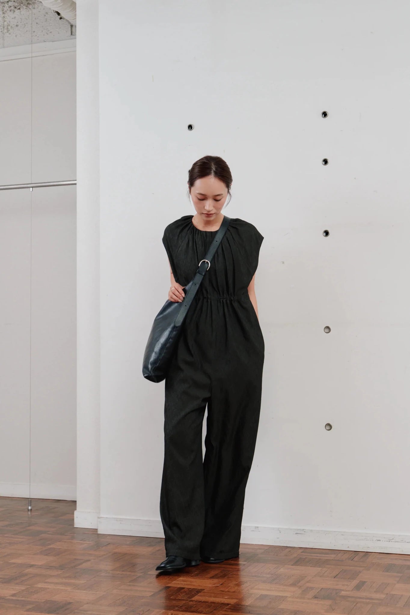 【Hella 2026 SPRING/SUMMER】gather neck combinaison - Champdelarose