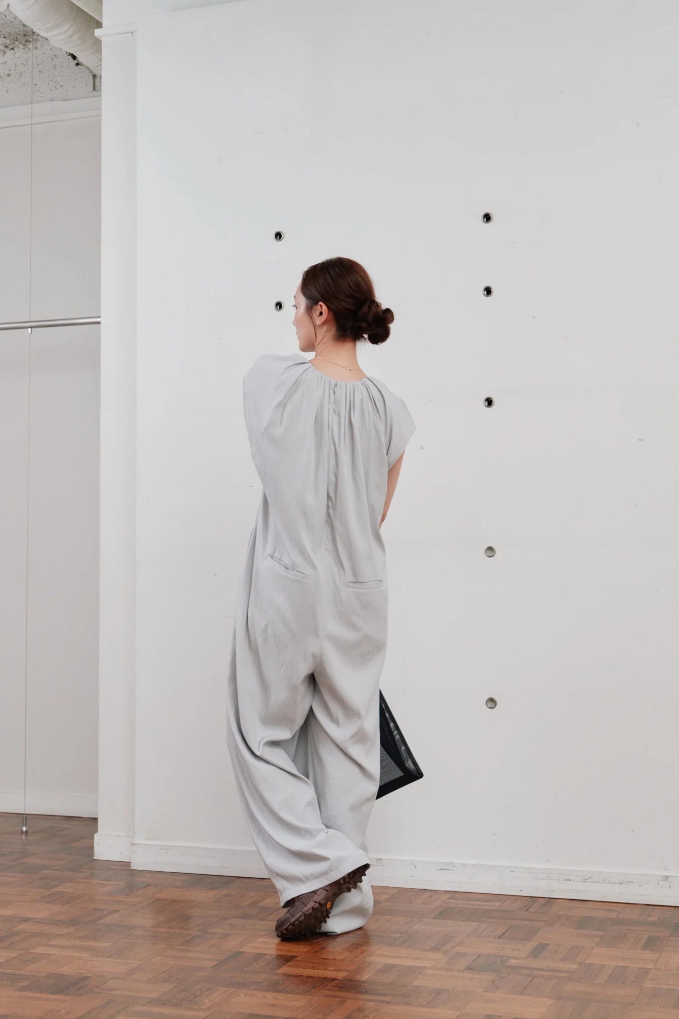 【Hella 2026 SPRING/SUMMER】gather neck combinaison - Champdelarose
