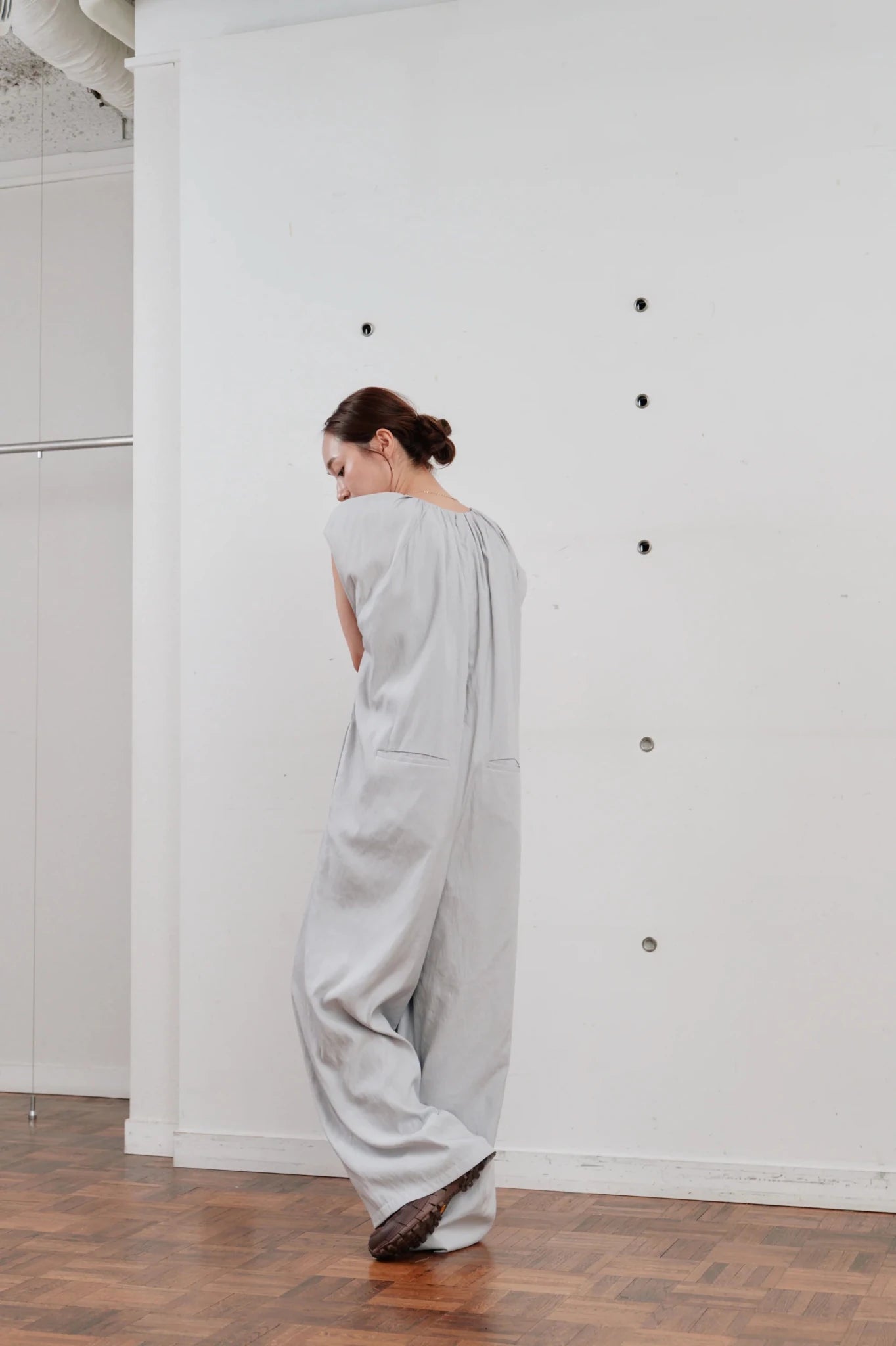 【Hella 2026 SPRING/SUMMER】gather neck combinaison - Champdelarose