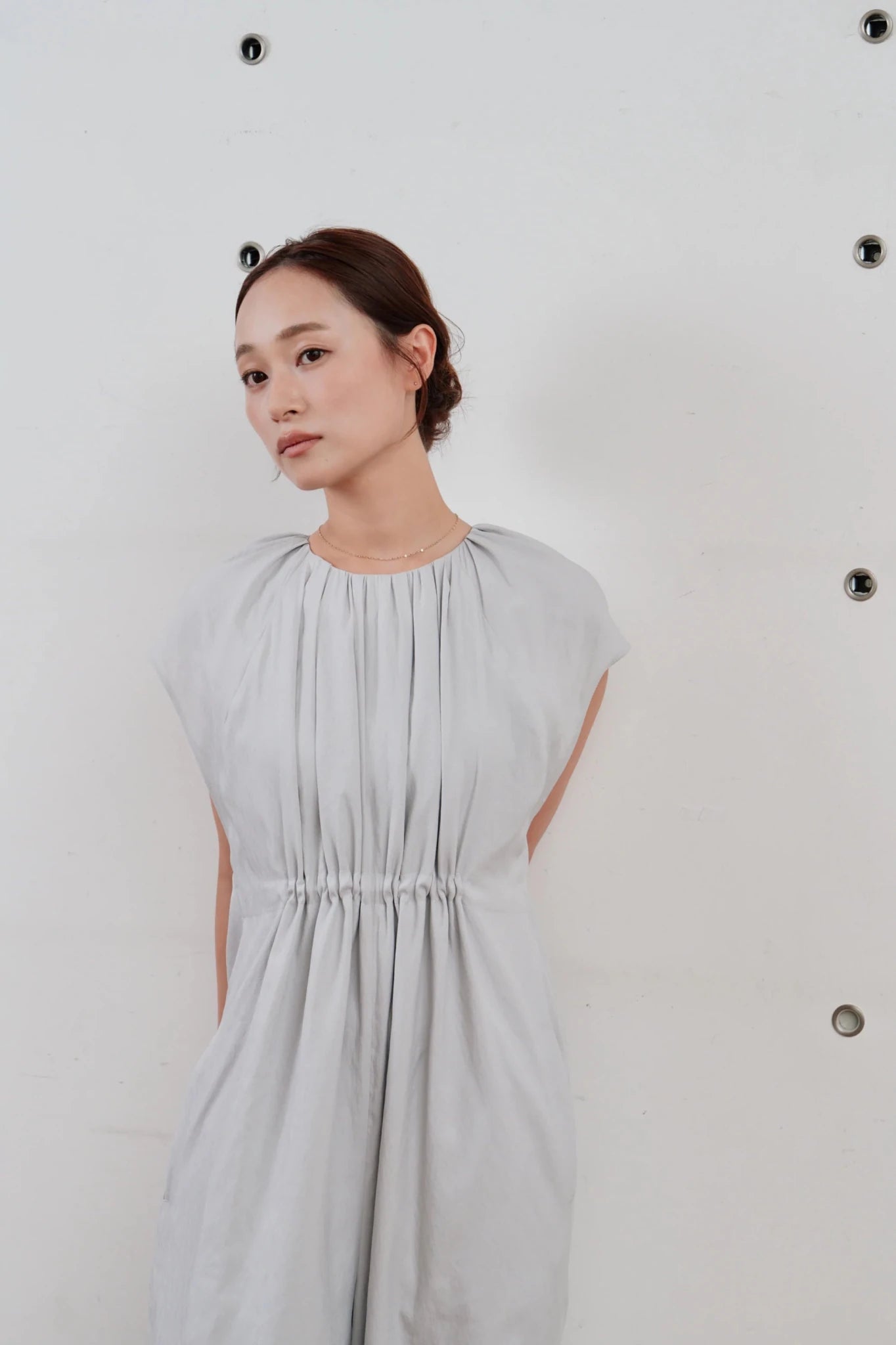【Hella 2026 SPRING/SUMMER】gather neck combinaison - Champdelarose
