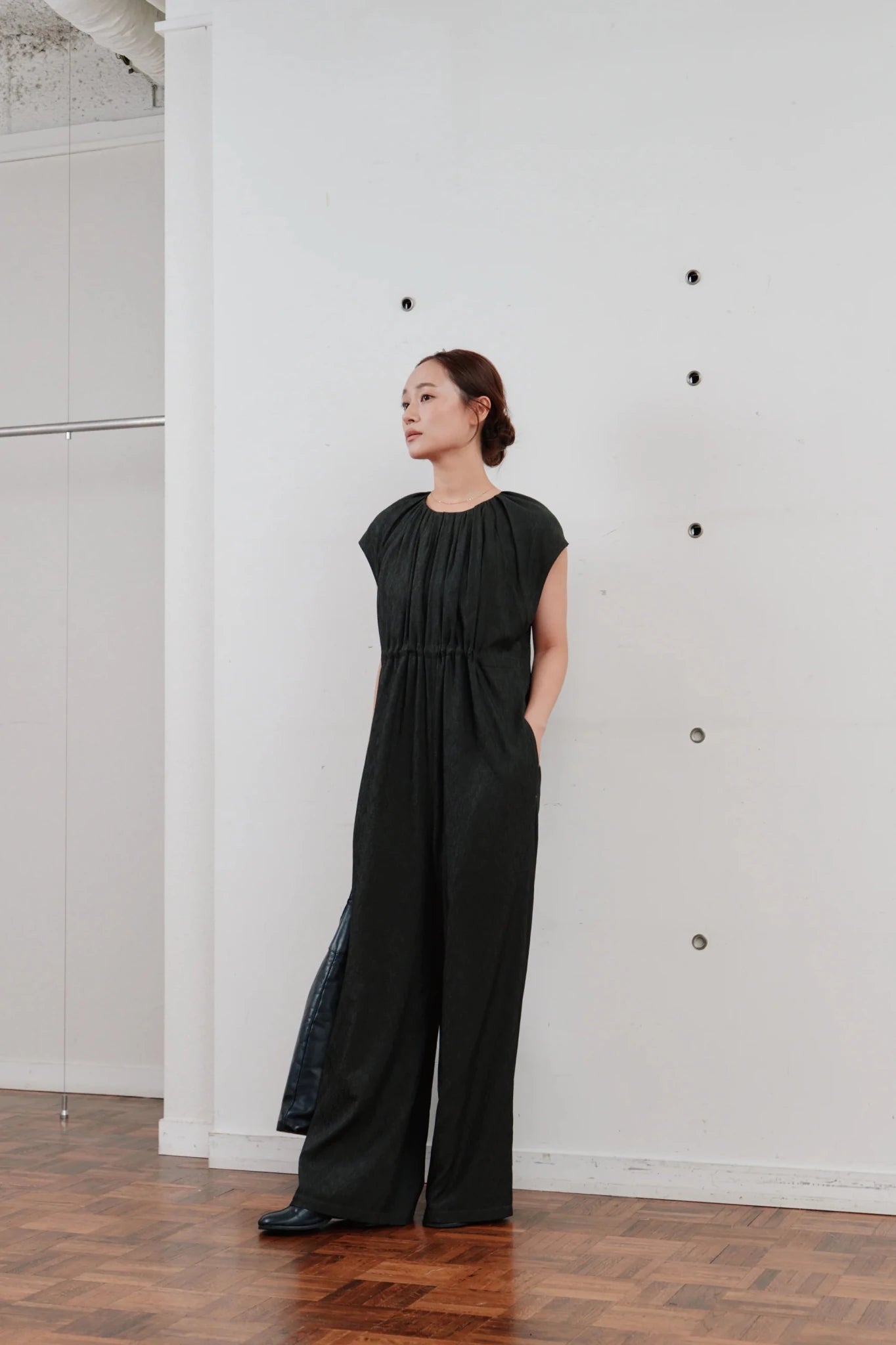 【Hella 2026 SPRING/SUMMER】gather neck combinaison - Champdelarose