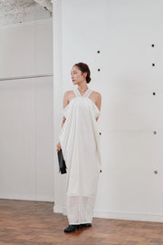 【Hella 2026 SPRING/SUMMER】lace tie over dress - Champdelarose